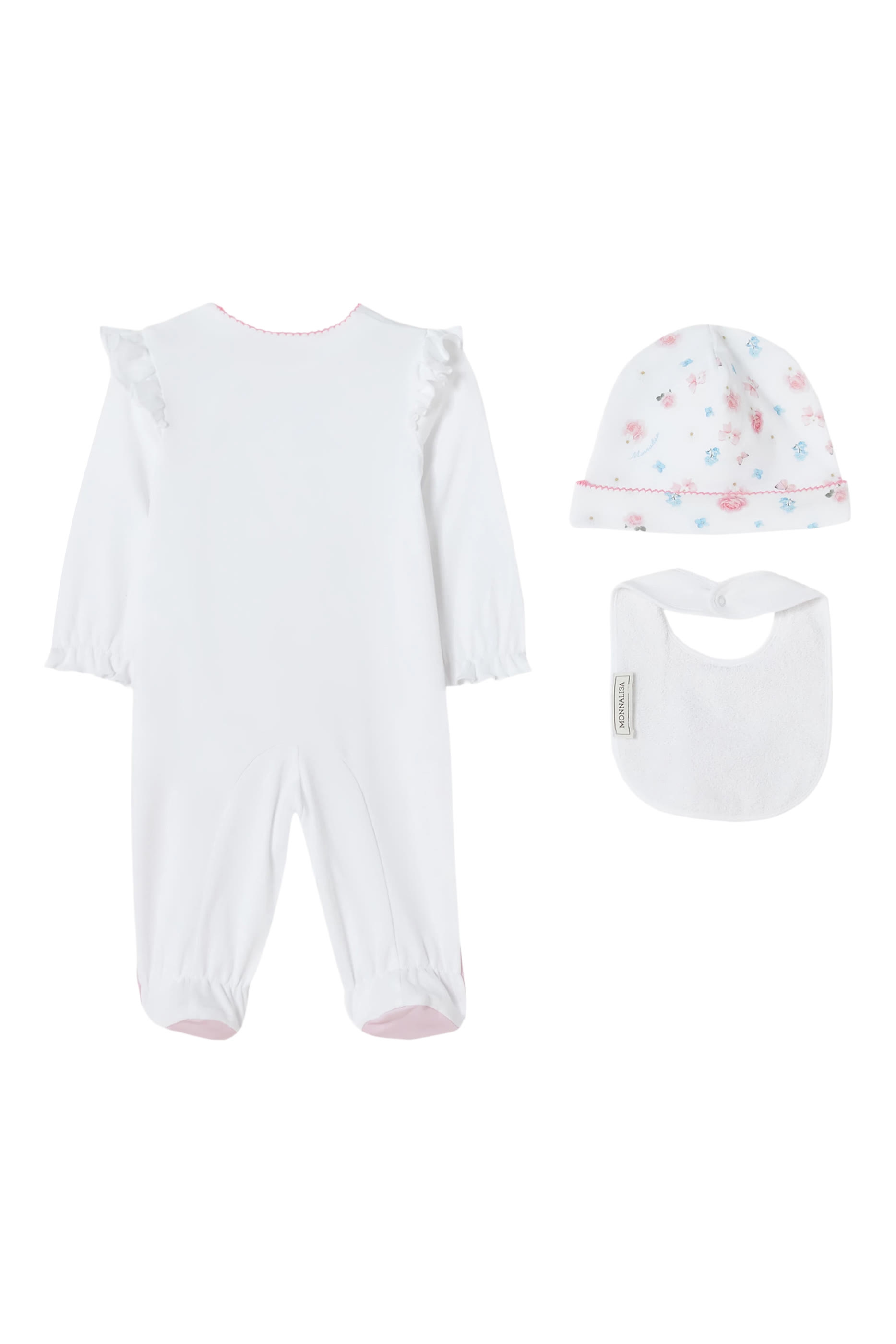 Kids Floral 3-Piece Pajama Set