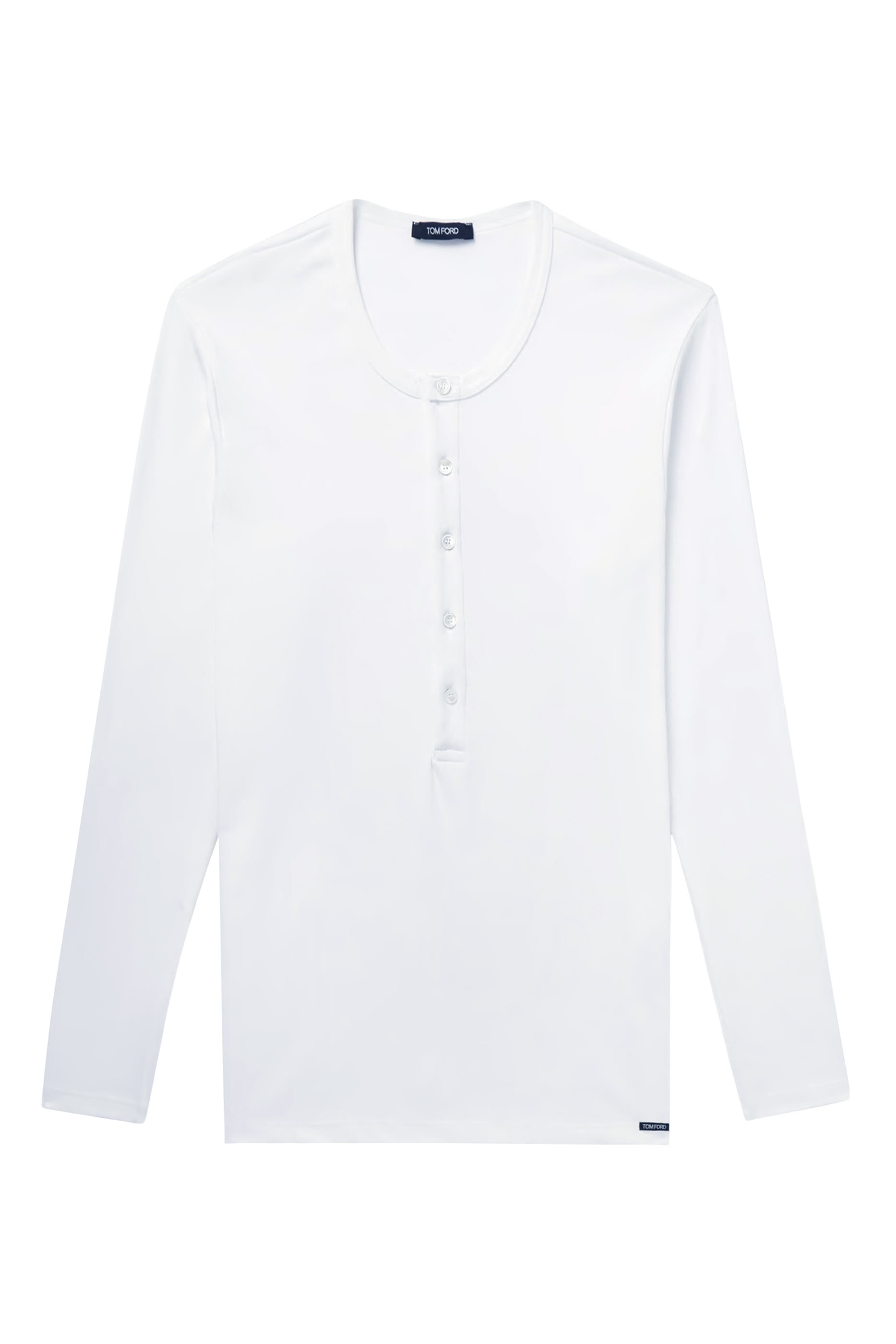 Cotton Henley T-Shirt 