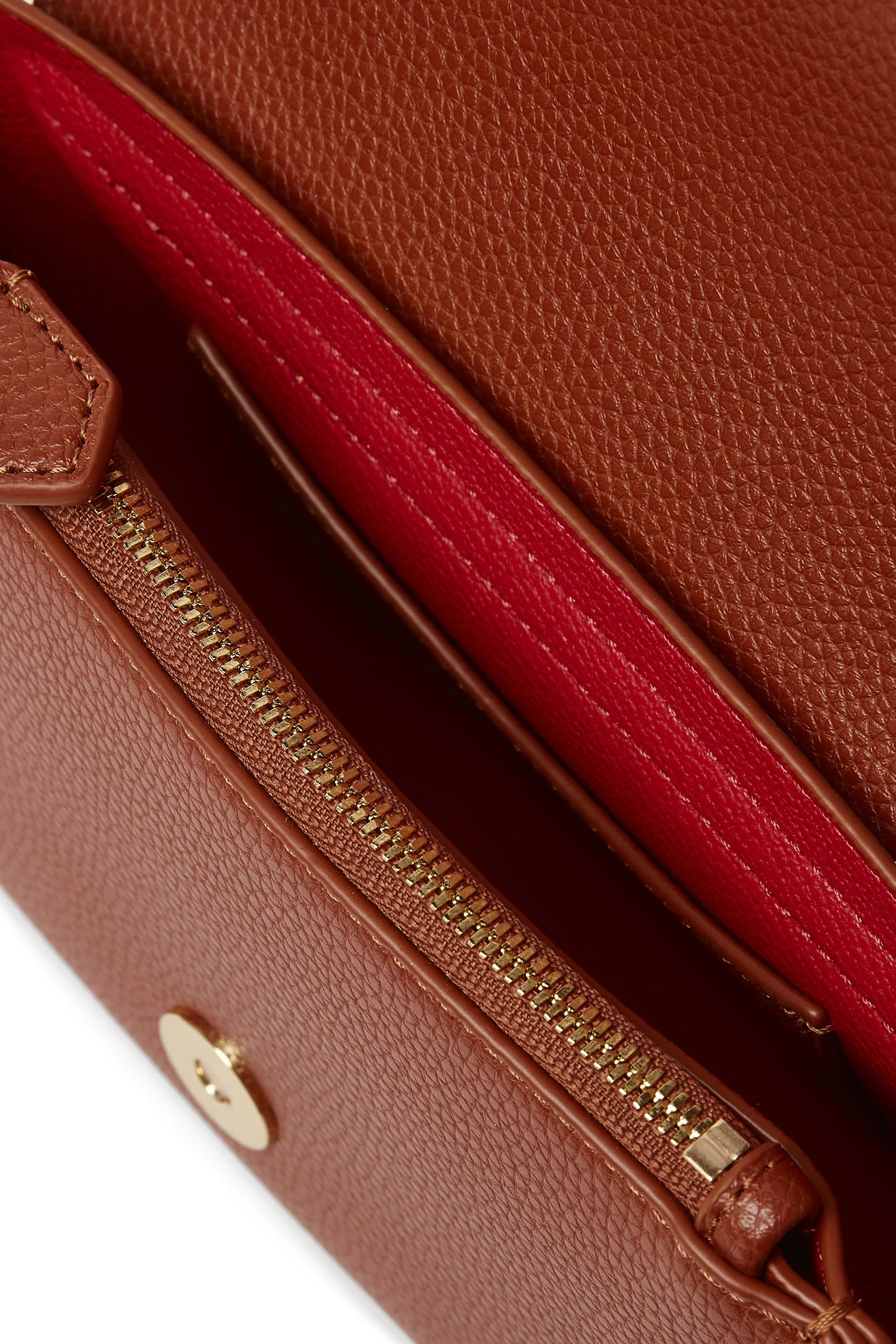 Mini Deer-print Faux Leather Shoulder Bag