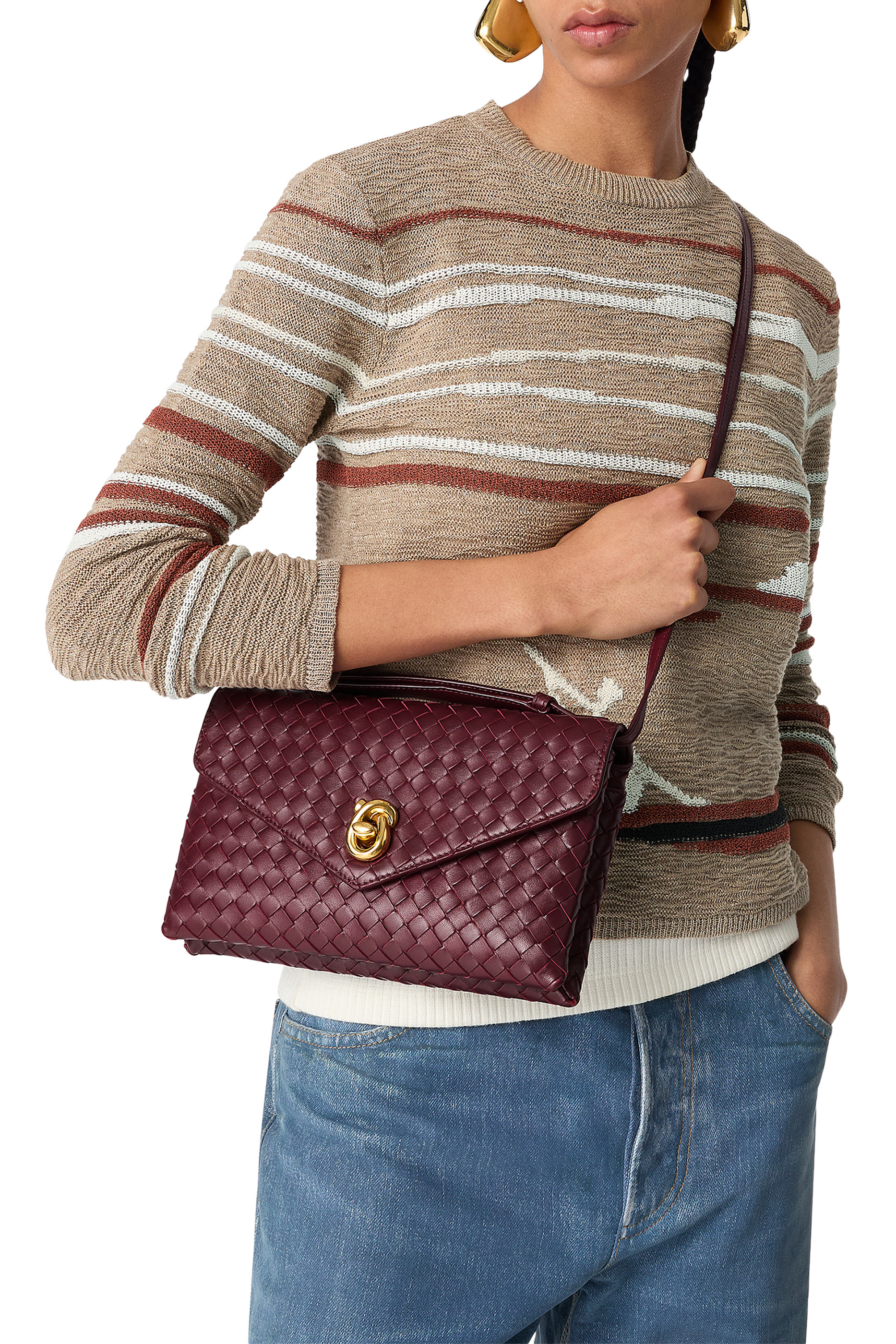 Knot Lock Crossbody Bag