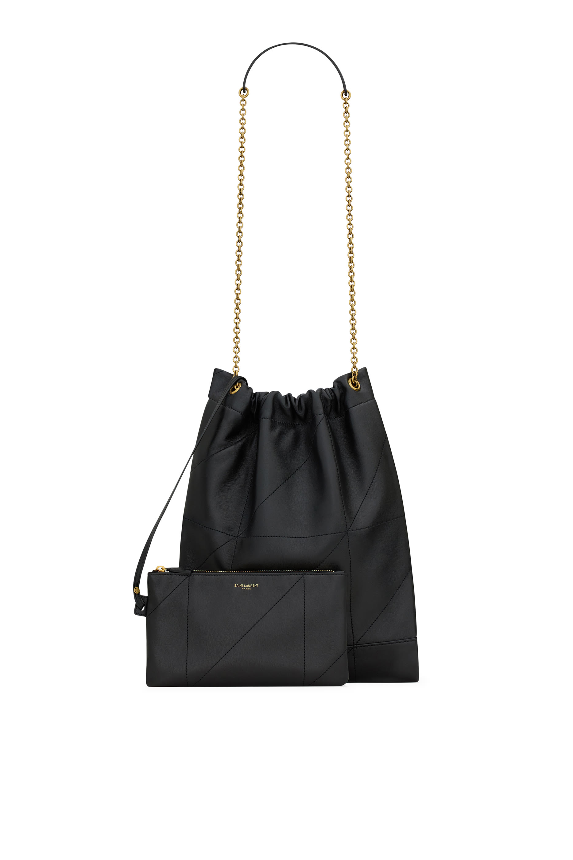 Jamie 4.3 Drawstring Chain Bag