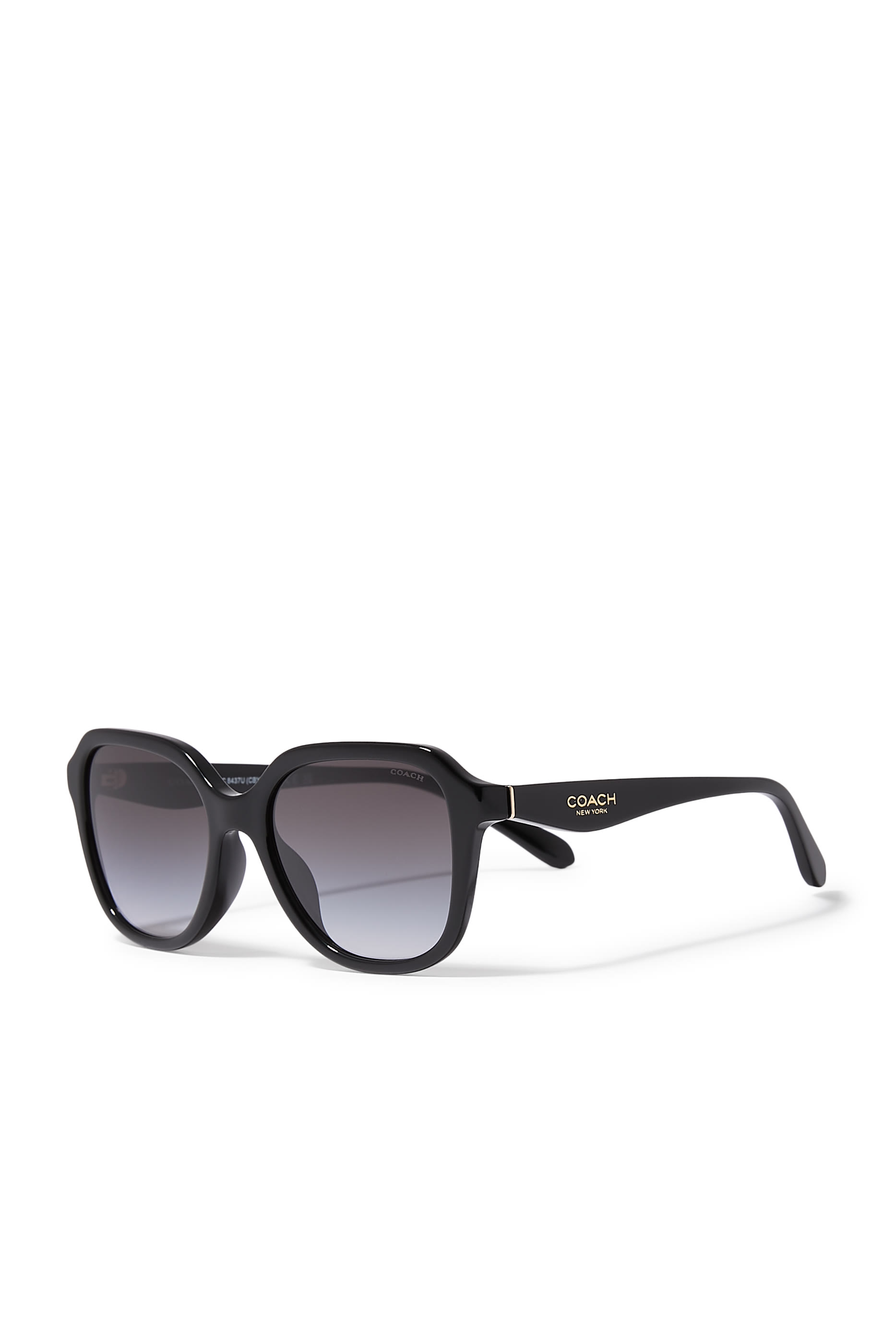 Square Frame NY Thin Temple Sunglasses