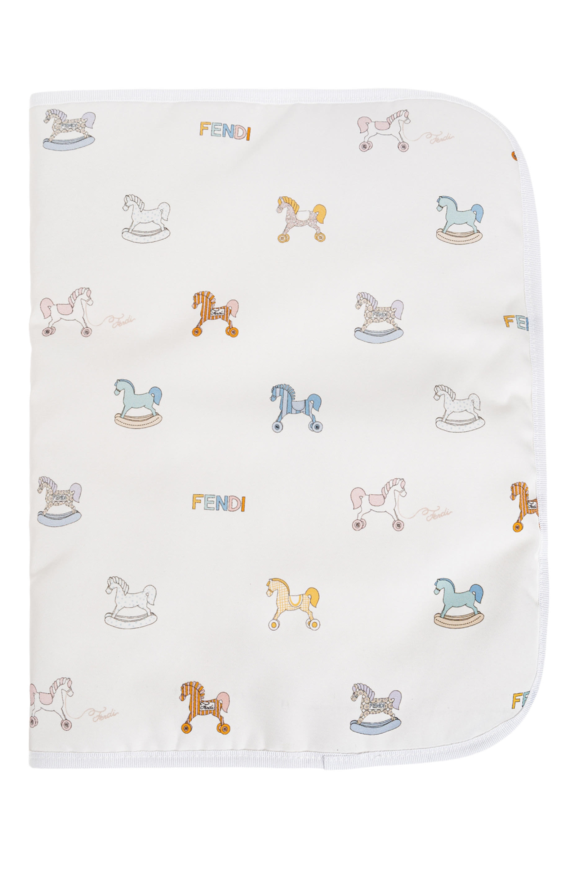 Kids Horse-Print Logo Changing Bag
