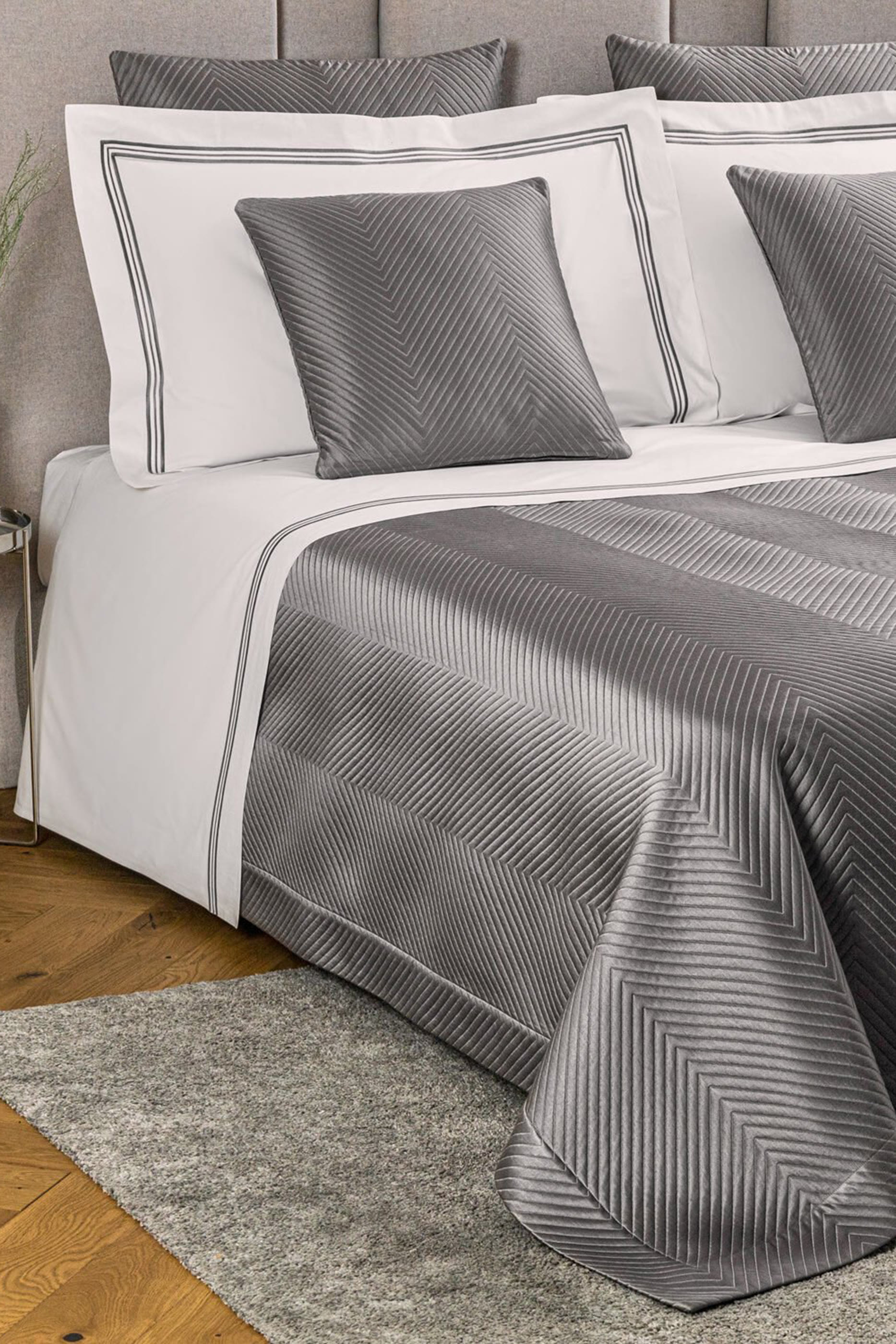 Luxury Herringbone Cushion Cover