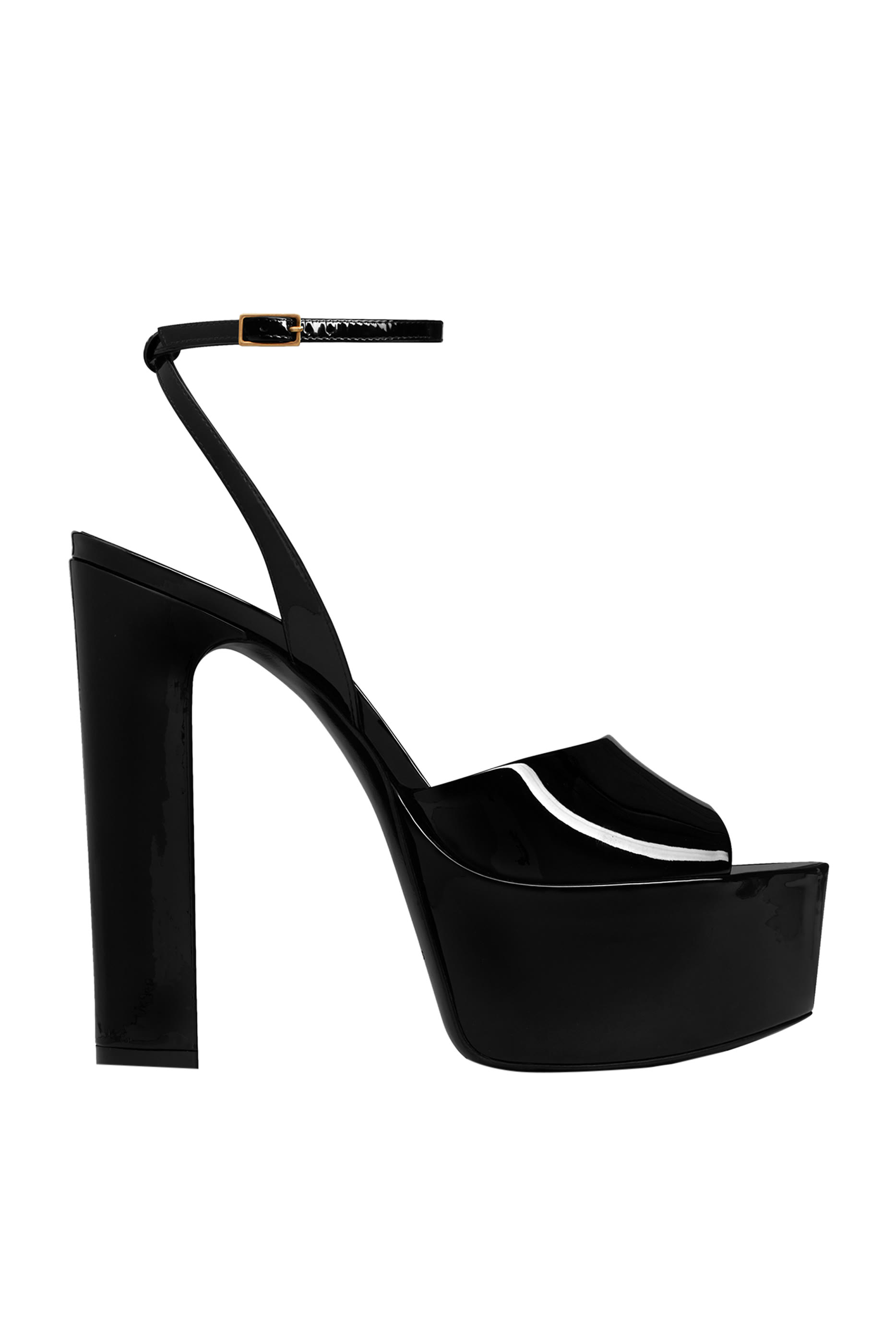 Jodie Platform Sandals in Patent Leather