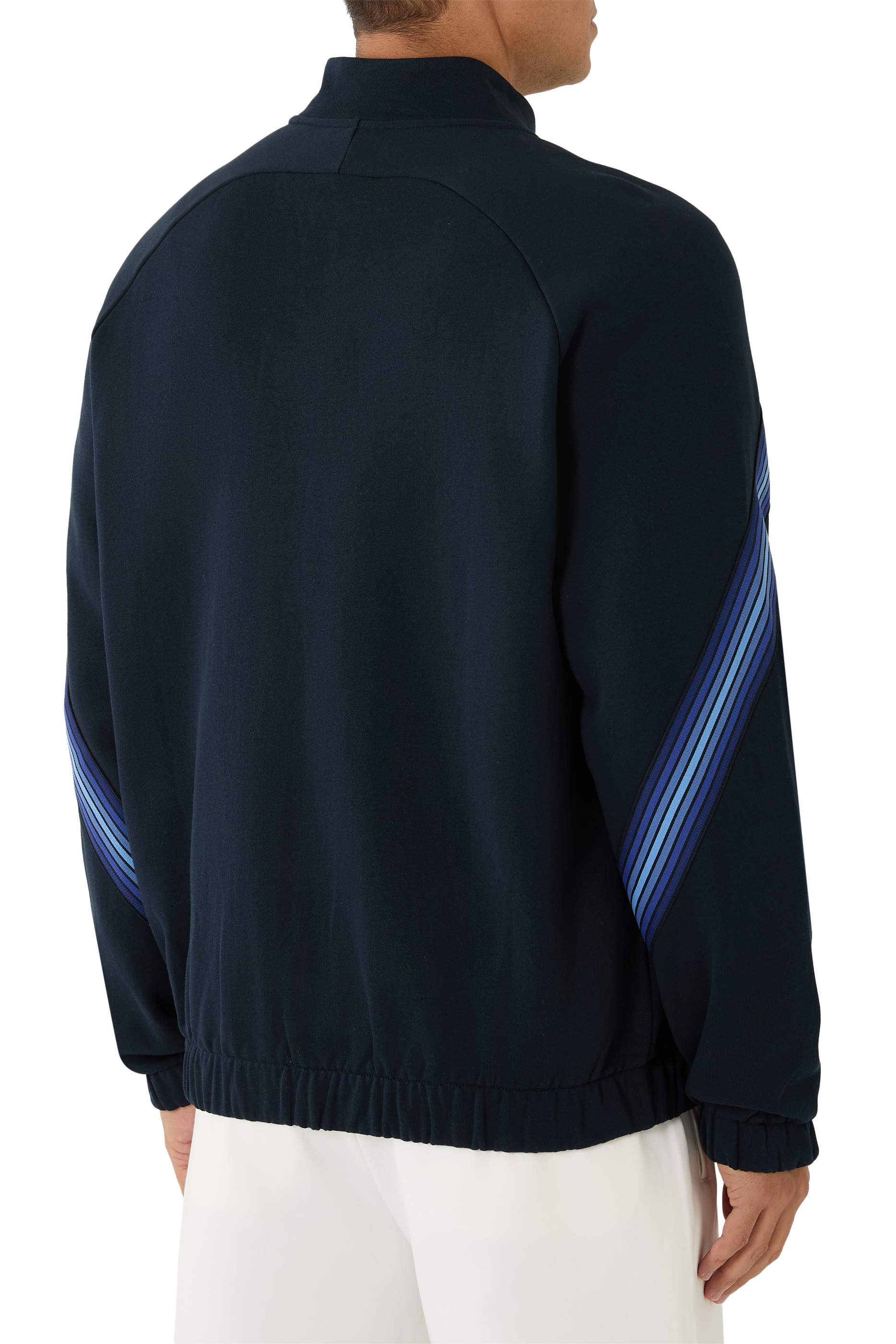 ASV 7 Lines Cotton-Blend Zip-Up Sweatshirt
