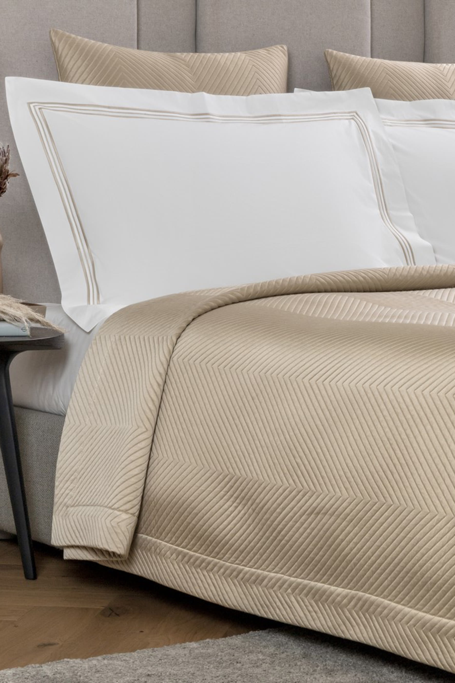 Luxury Herringbone Bedspread