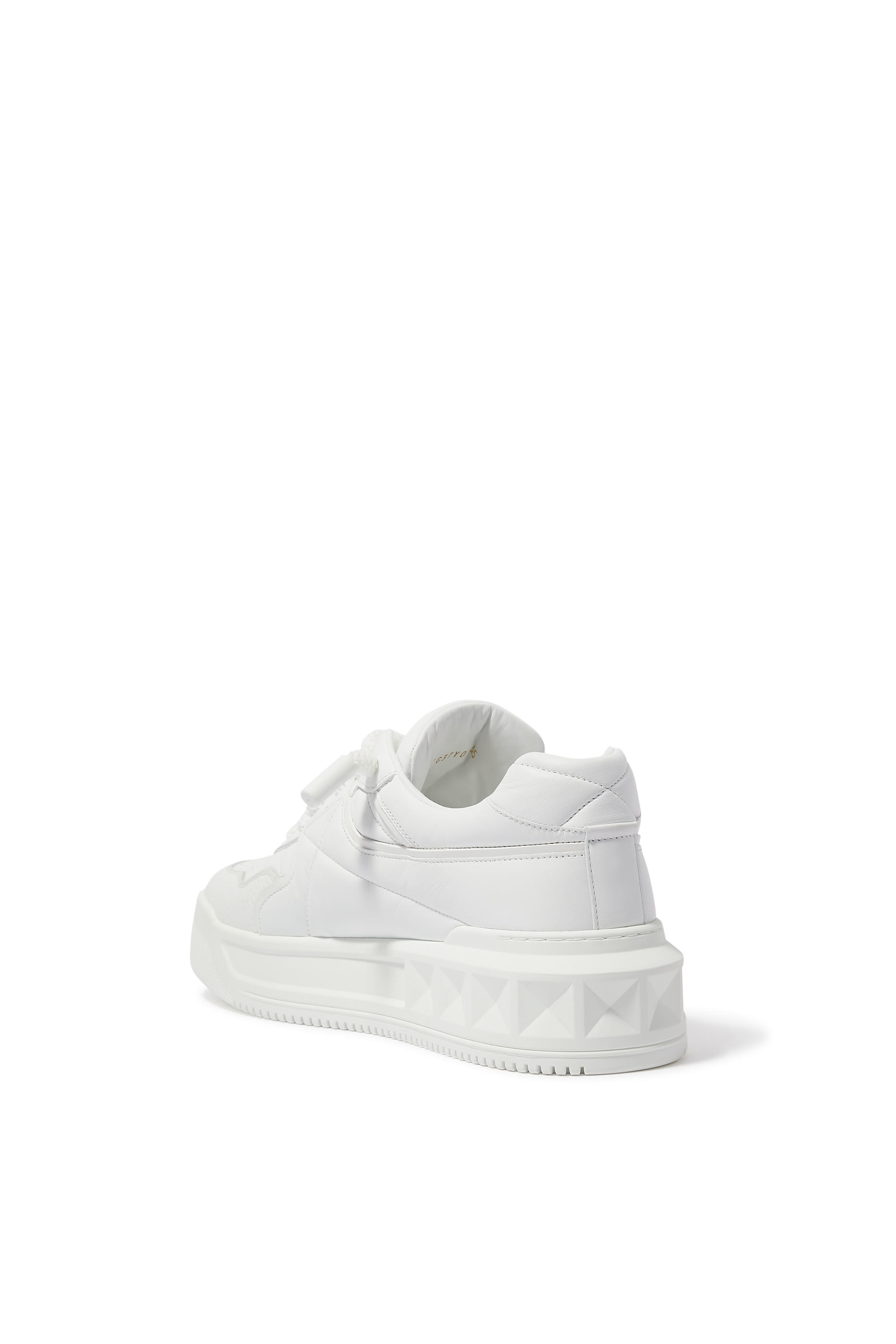 Valentino Garavani One Stud Low-Top Leather Sneakers