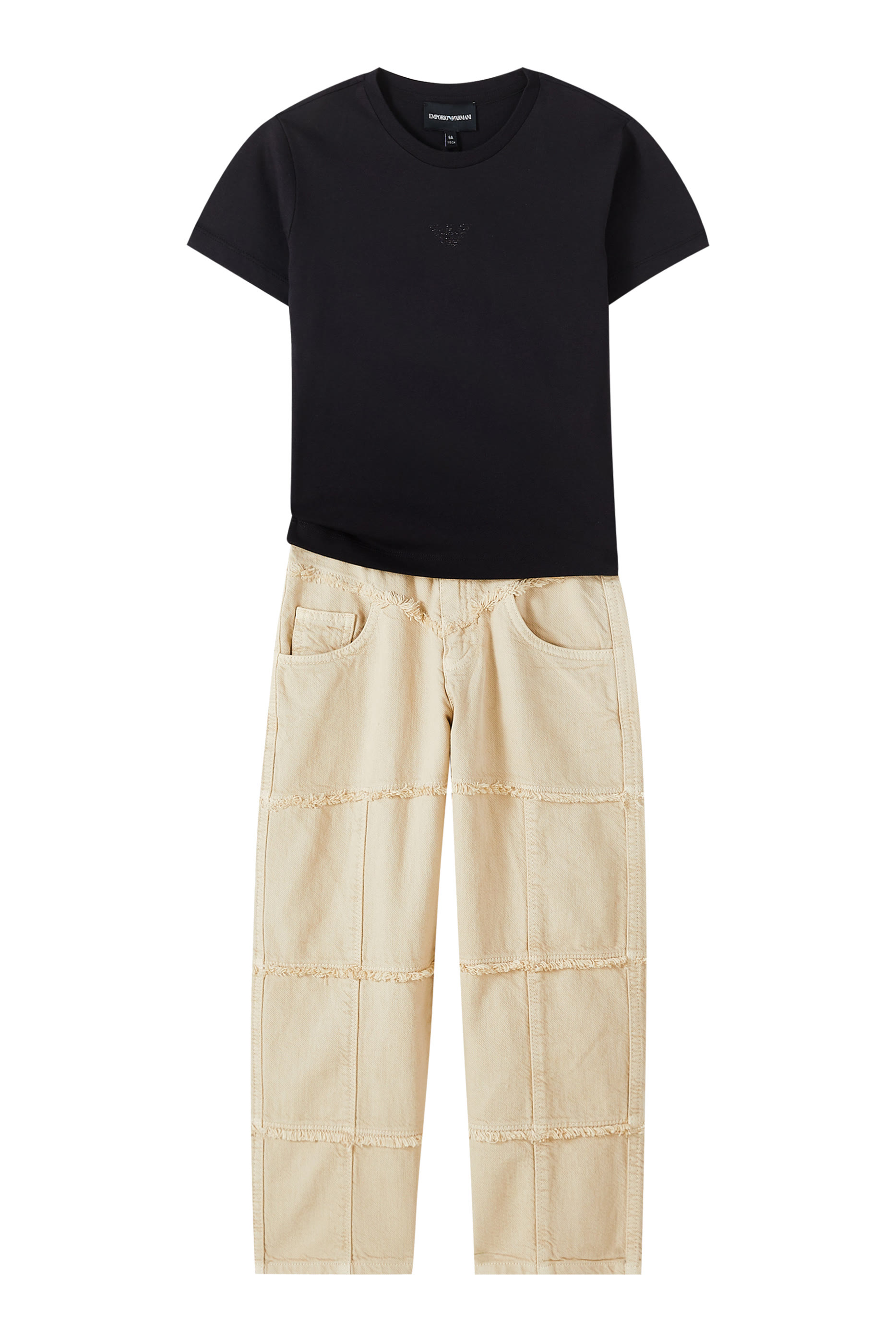 Kids Wide Leg Jeans