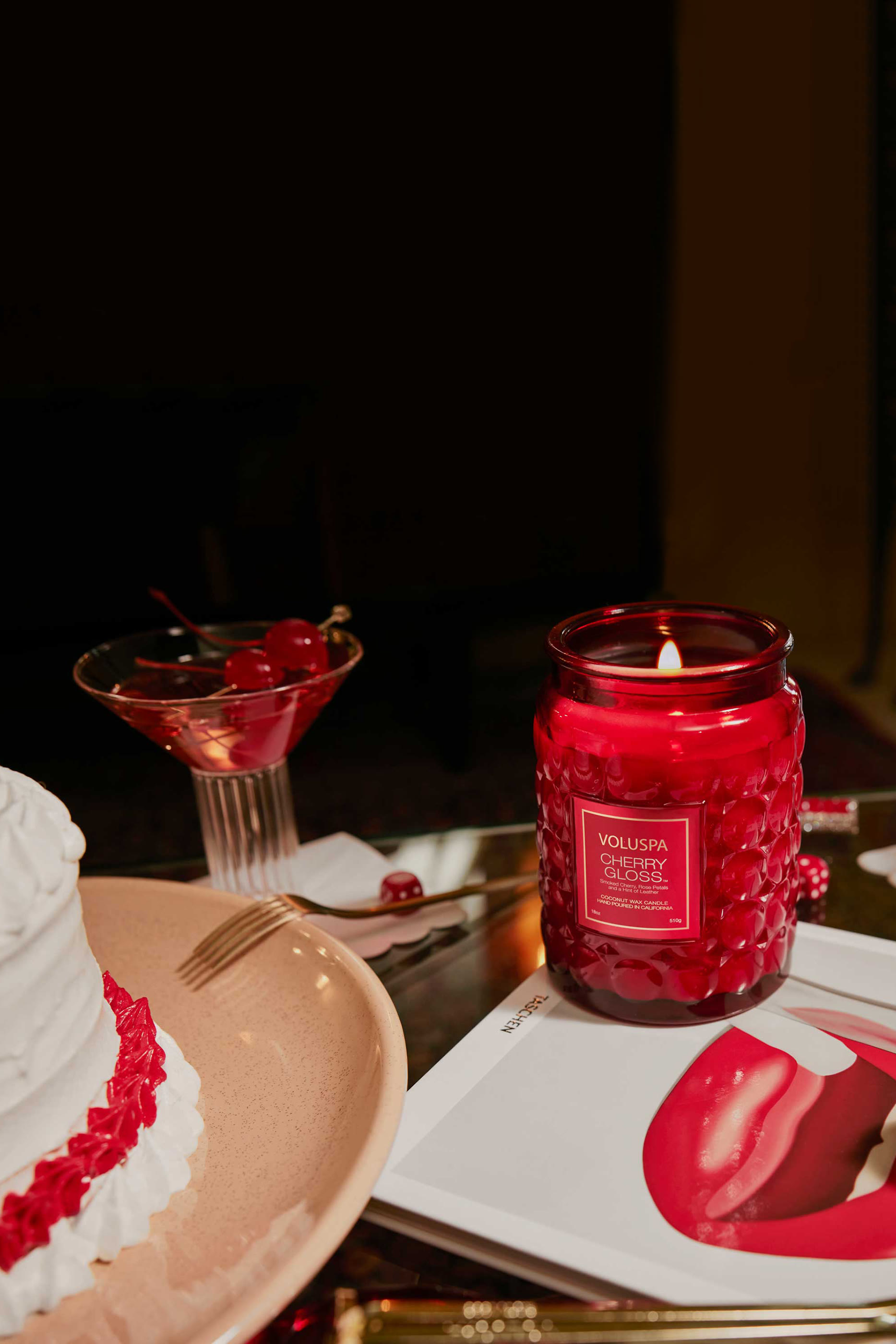 Cherry Gloss Classic Candle 