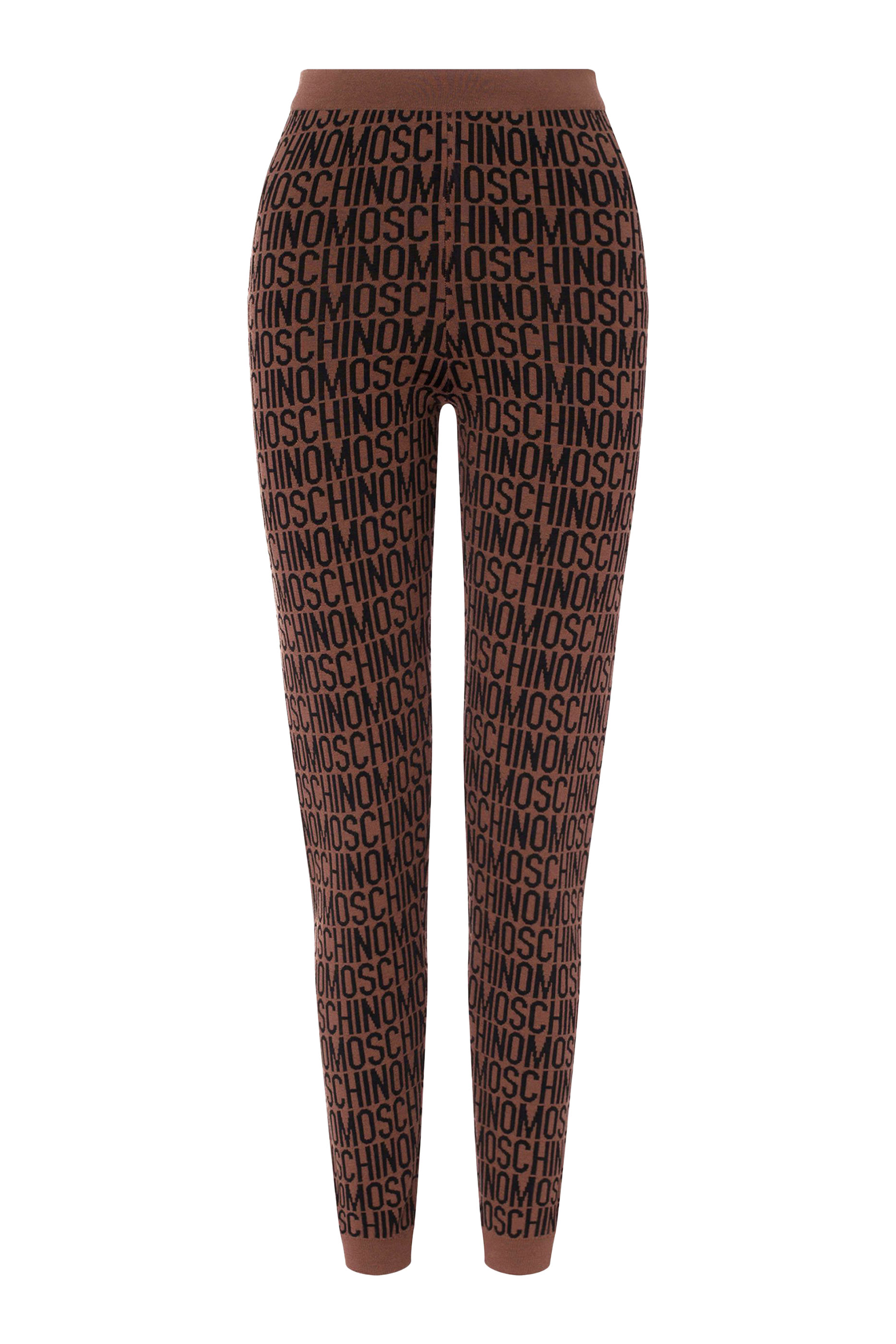 All-Over Logo Wool Leggings