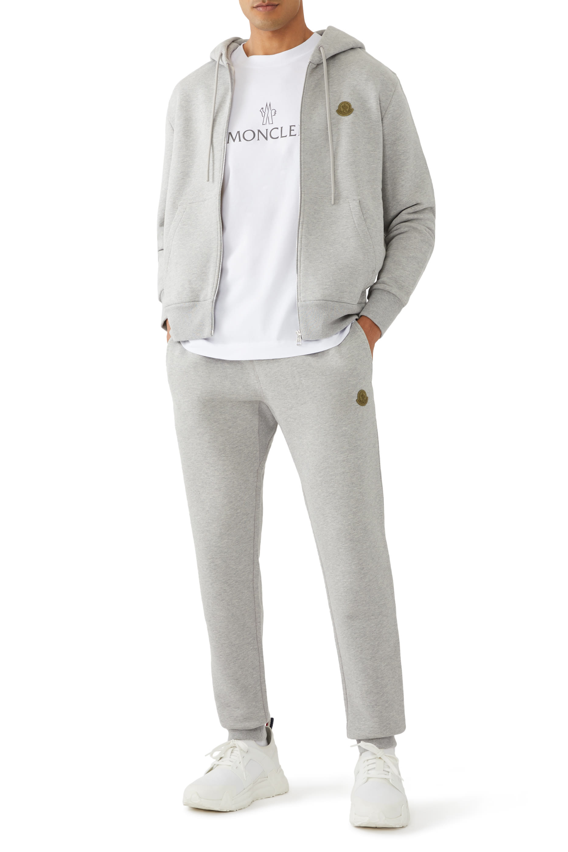 Logo Zip-Up Cardigan