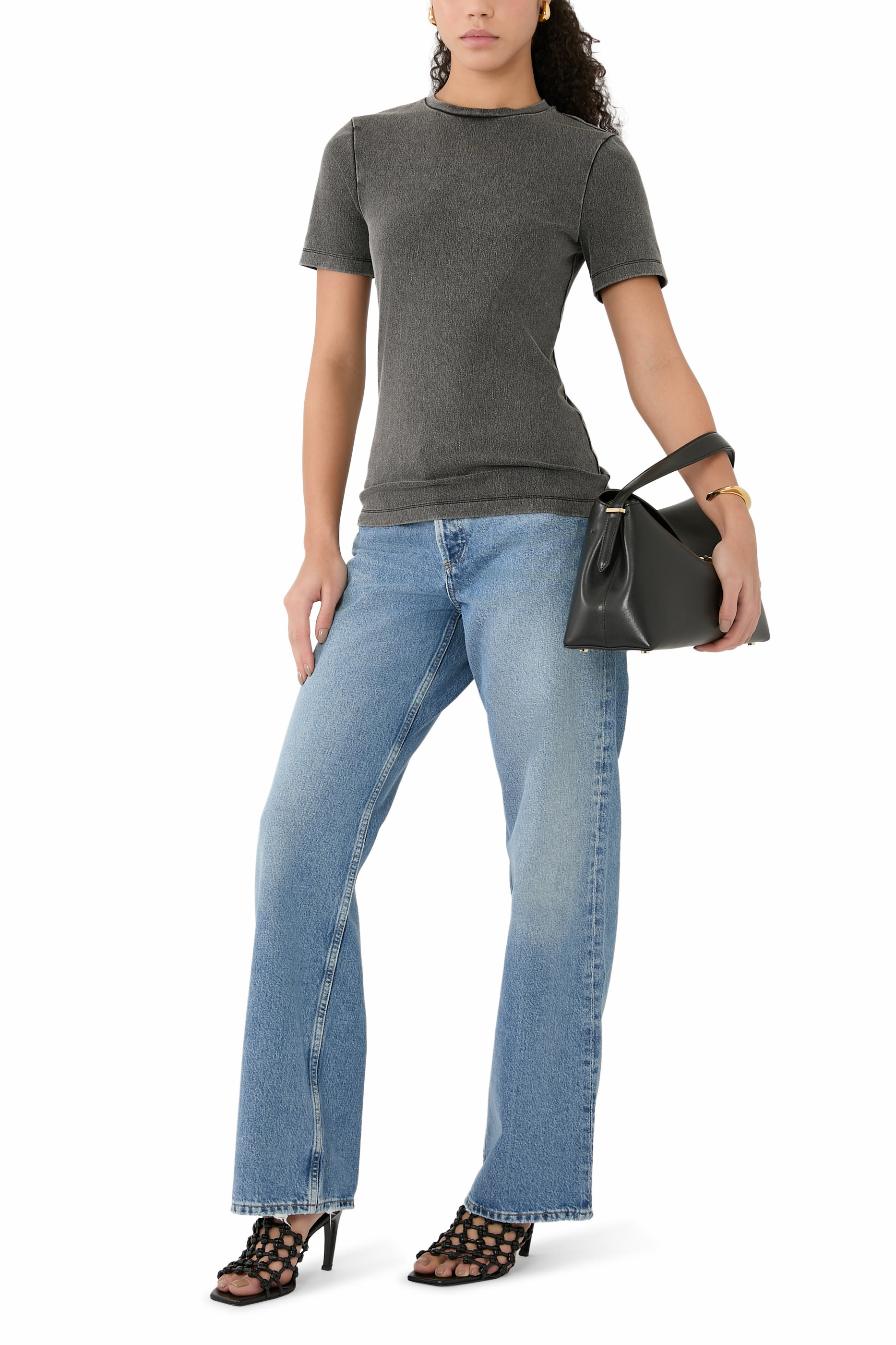 Low Rise Loose Jeans 