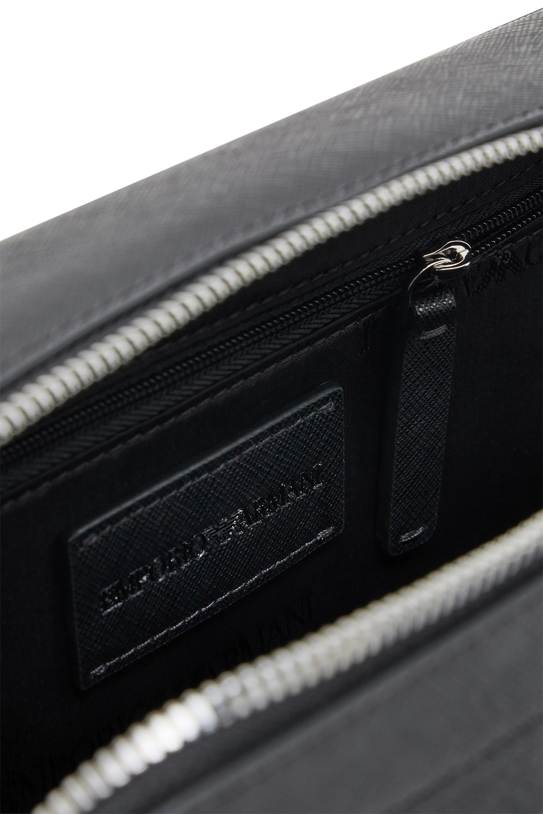 ASV Regenerated Saffiano Leather Mini Camera Bag with Eagle Plate