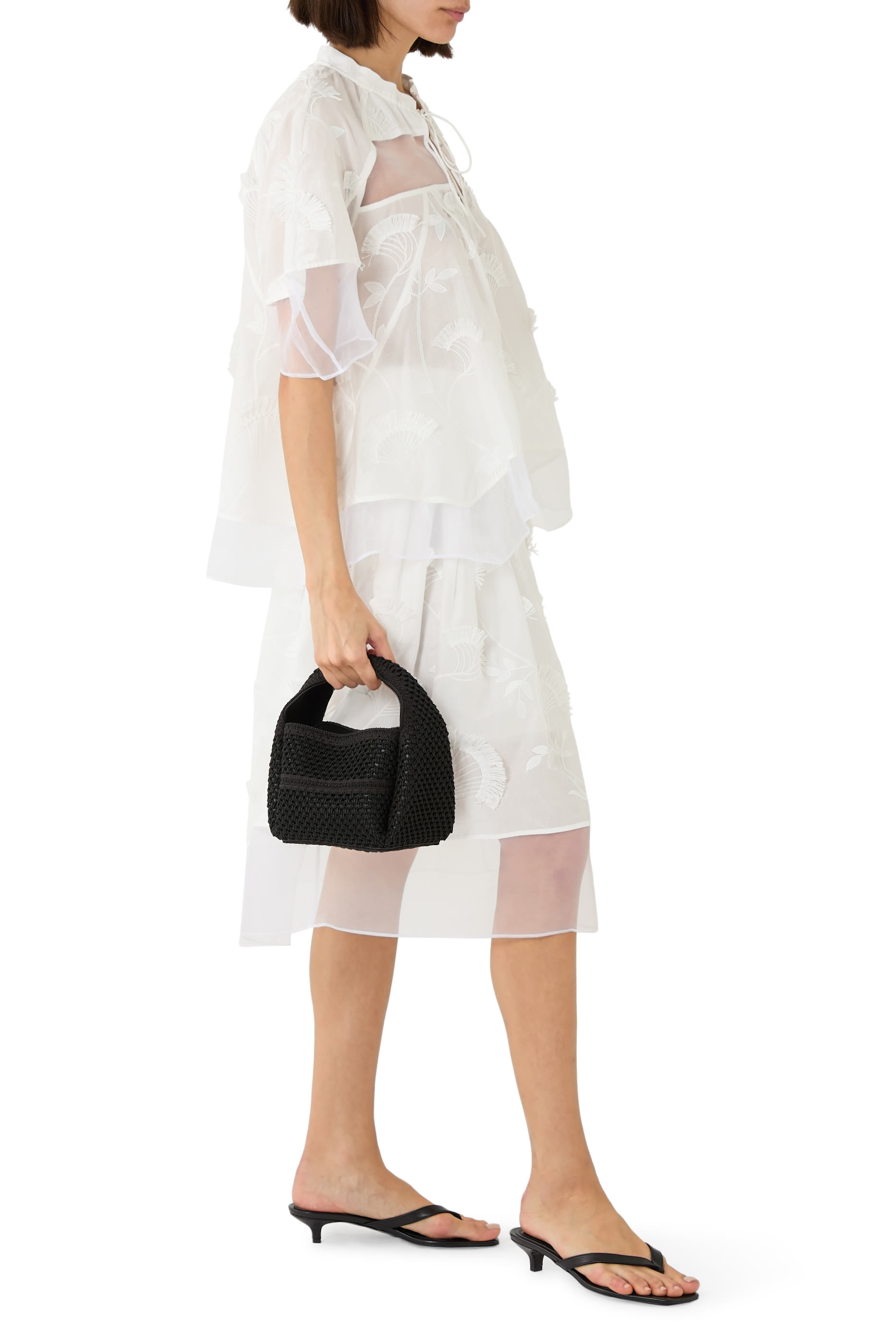 Petite Crochet Bucket Bag