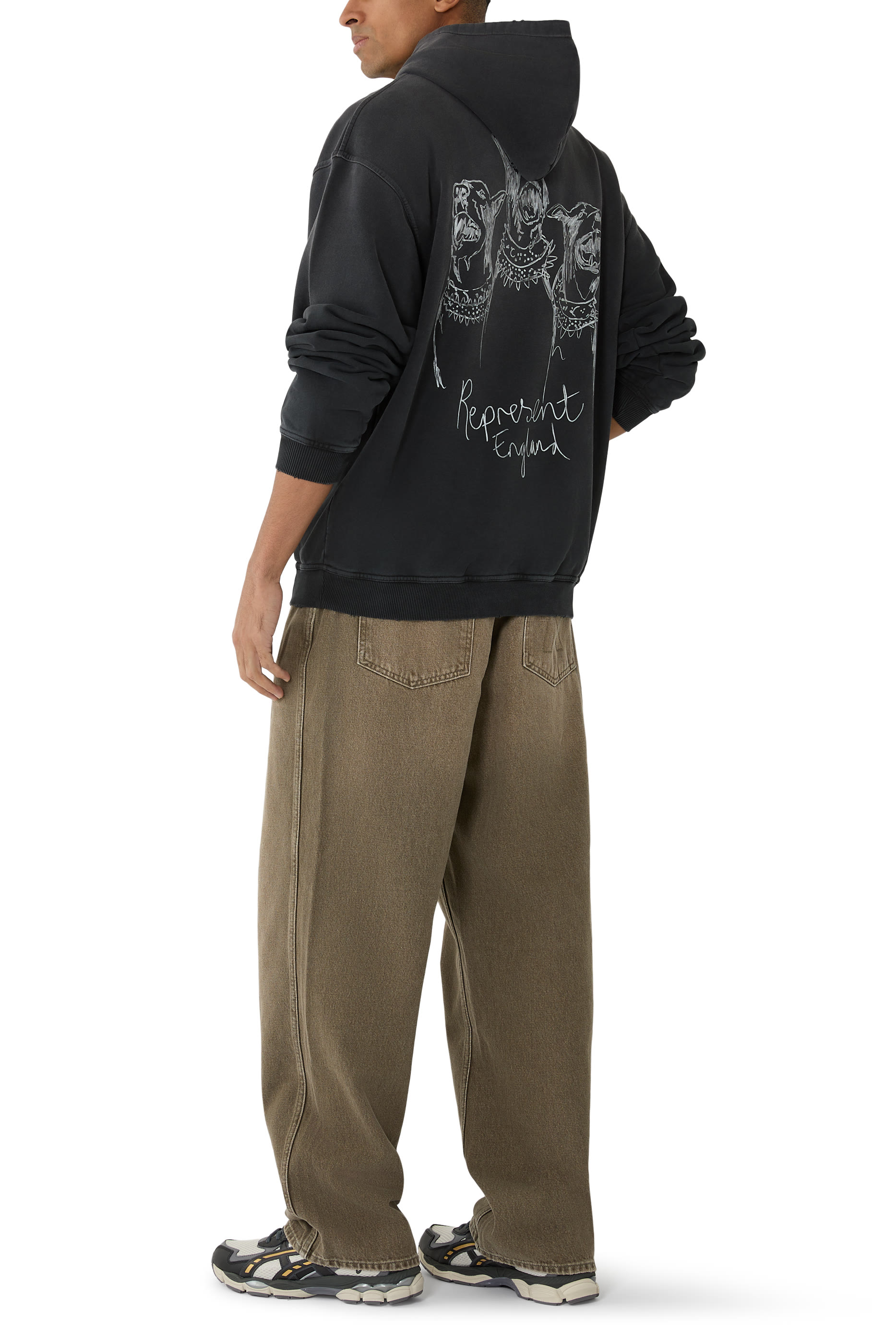 Hand-Drawn Thoroughbred Hoodie