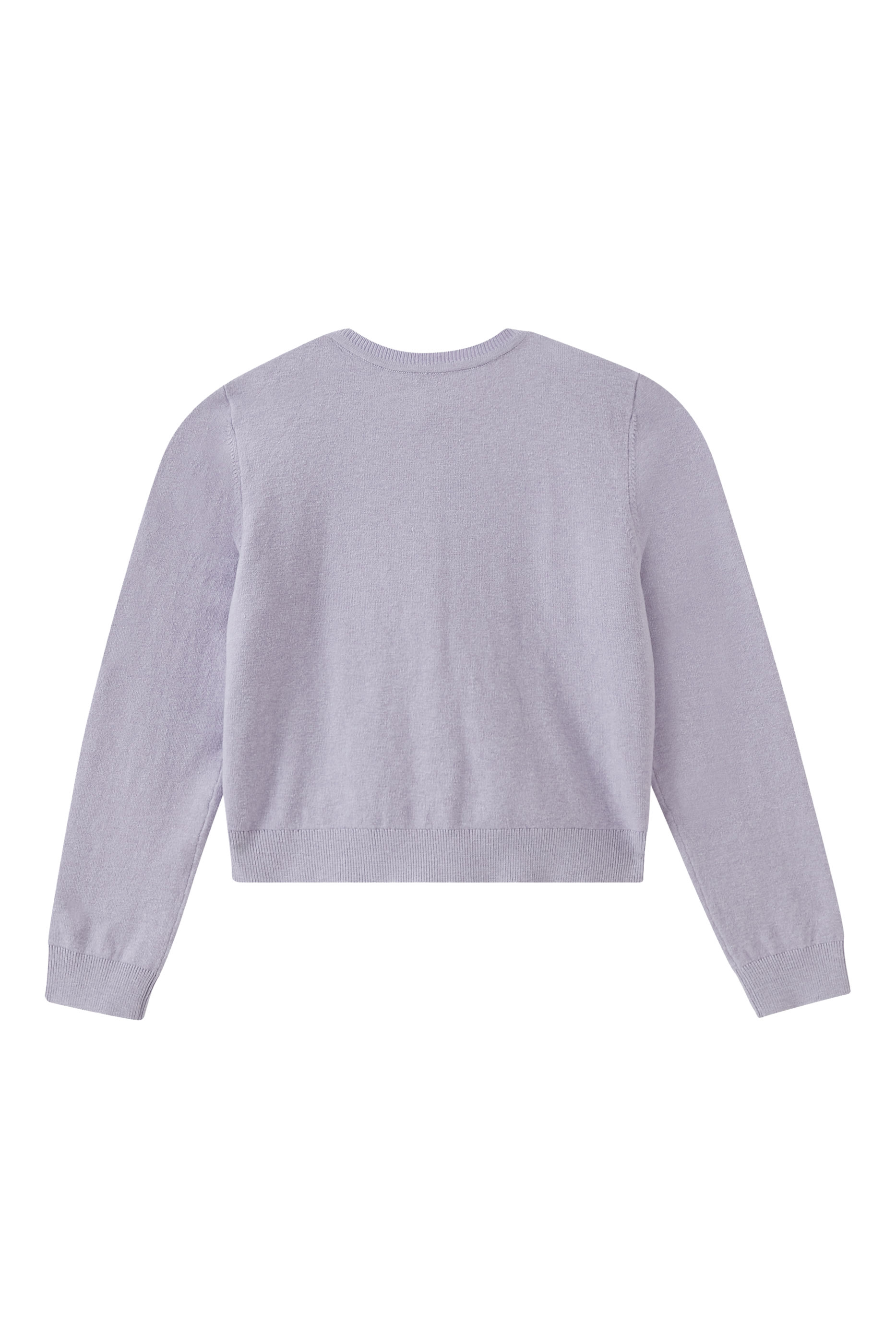 Kids Knitted Cardigan with Flounces and Ruffles