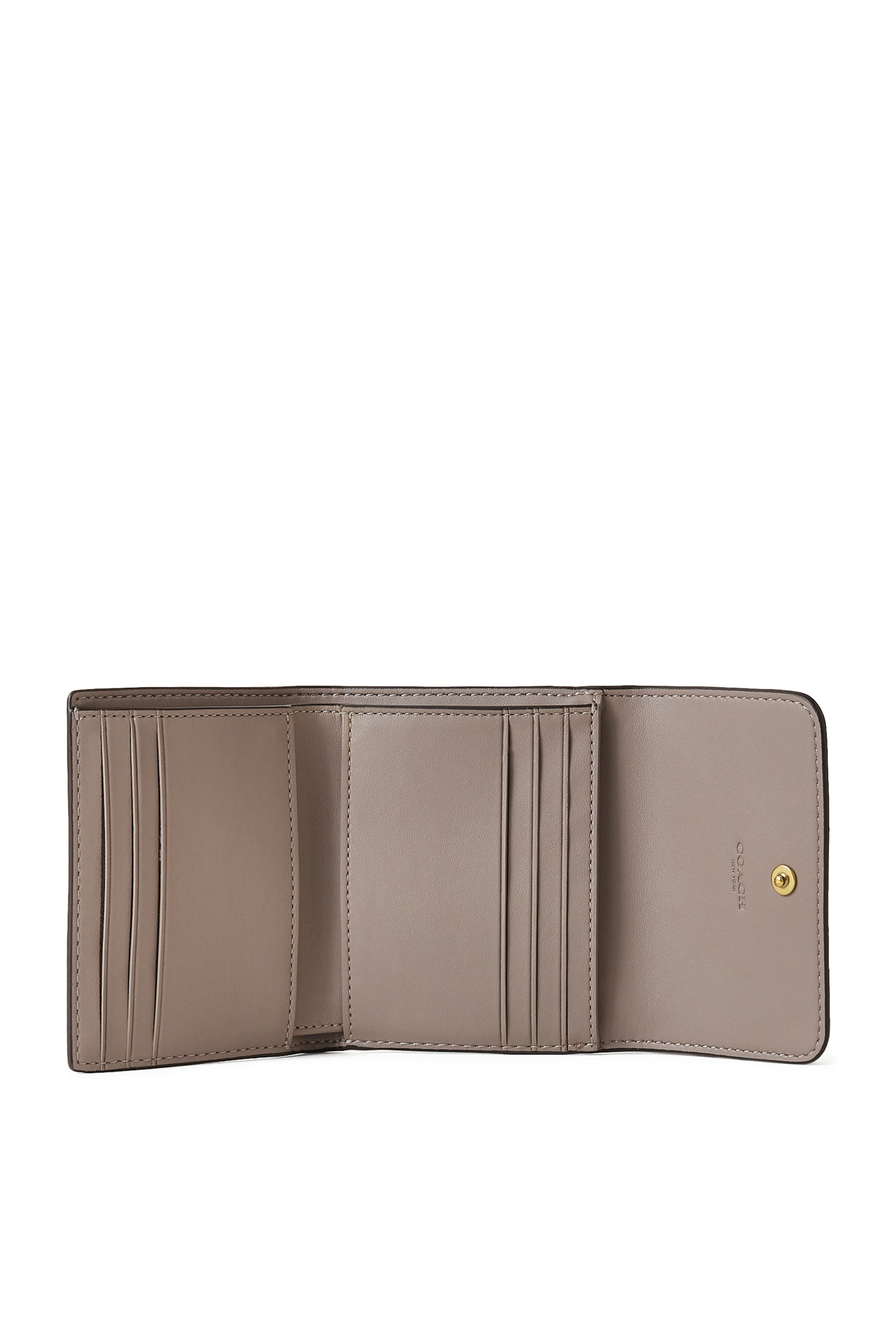 Mila Small Flap Wallet in Colorblock