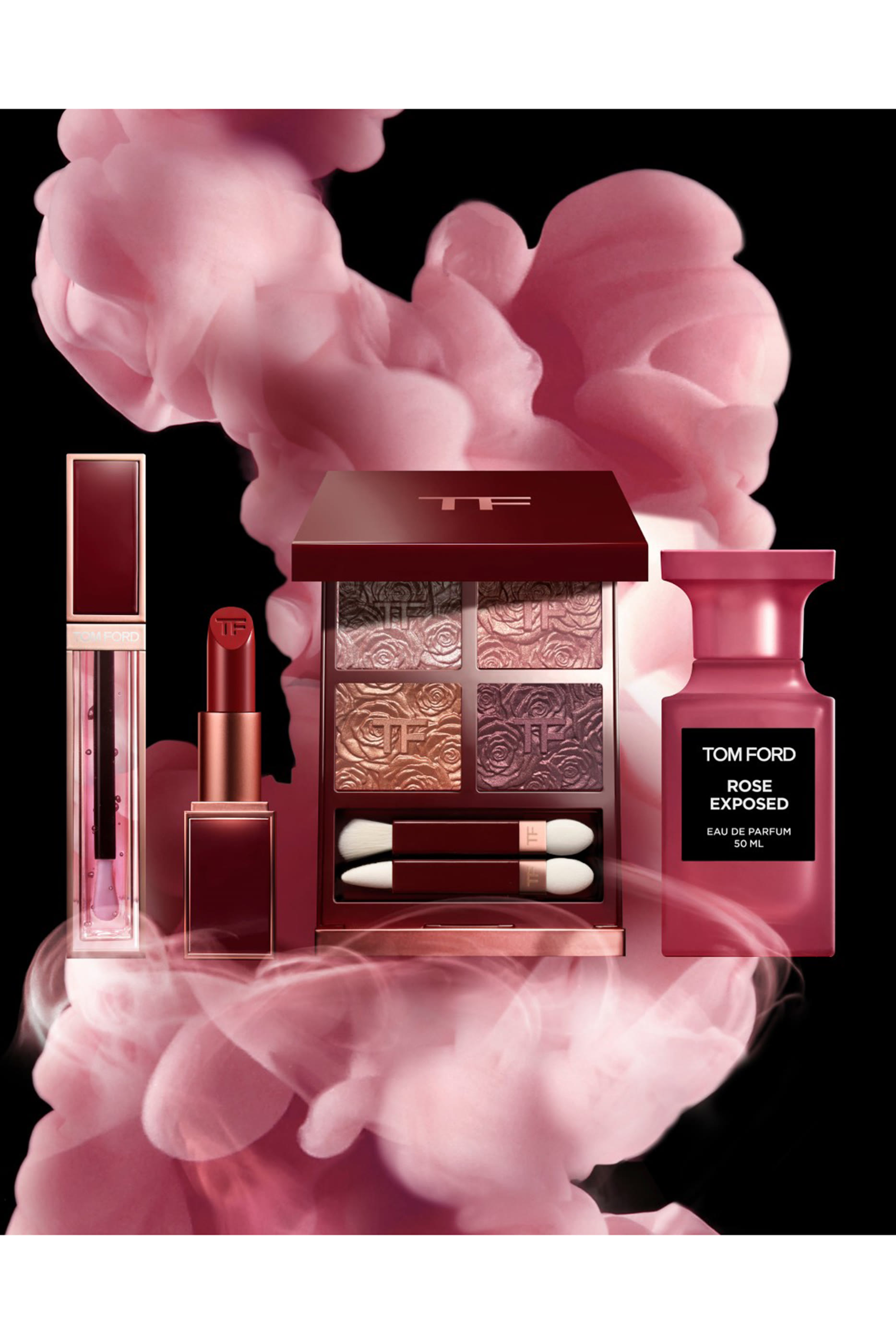 Rose Exposed Eye Color Quad Eyeshadow Palette