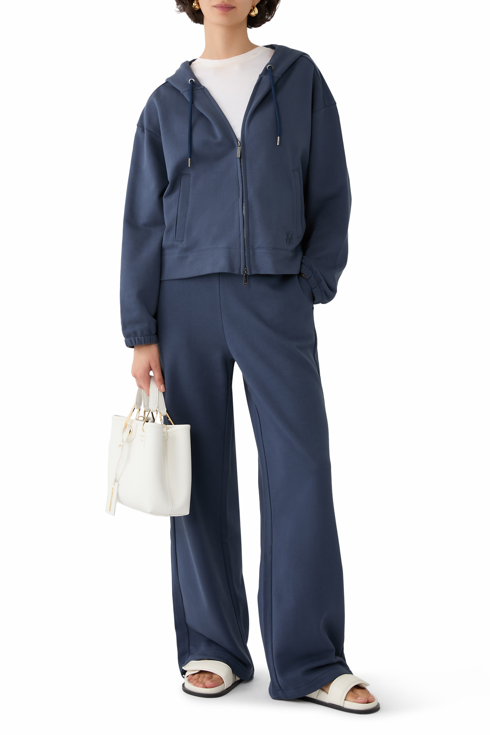 Drawstring Zip Hoodie