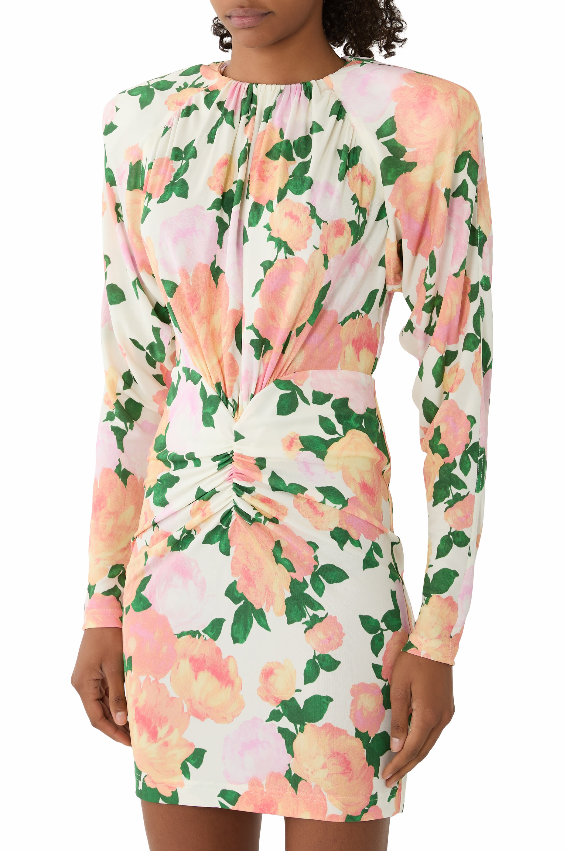 Crepe Jersey Mini Dress