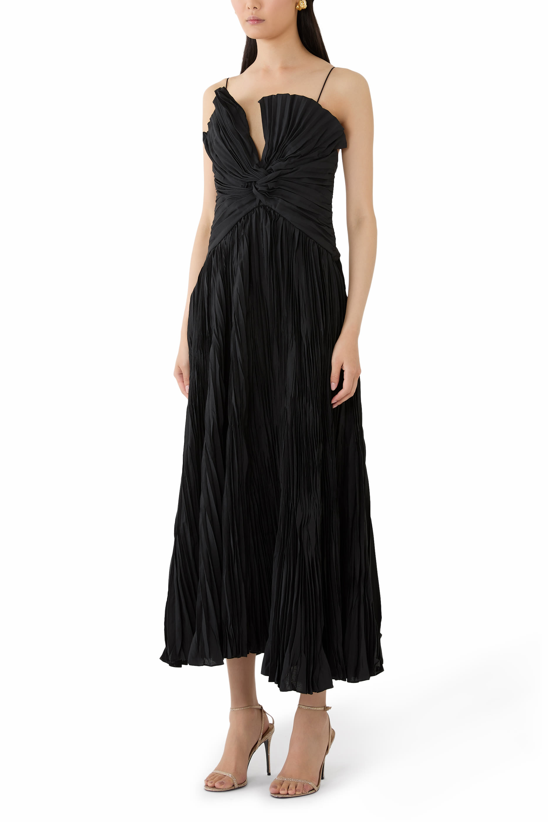 Broadhay Low-Back Maxi Dress