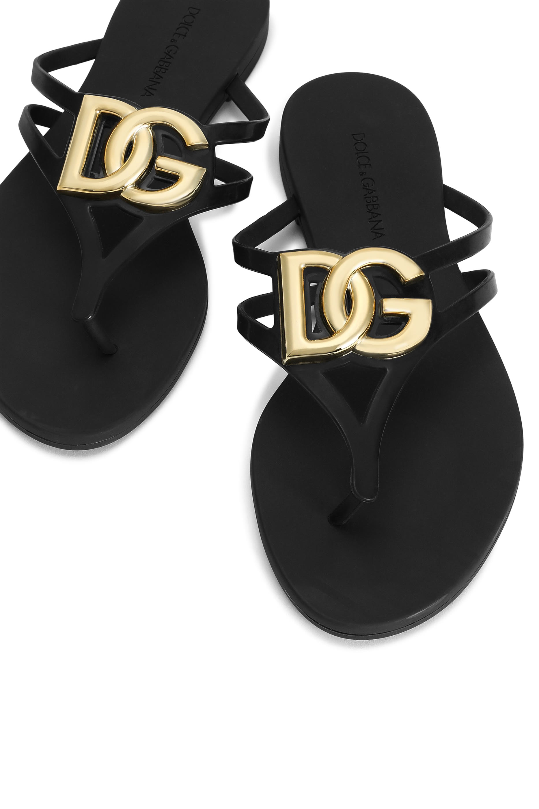 DG Logo Thong Slippers