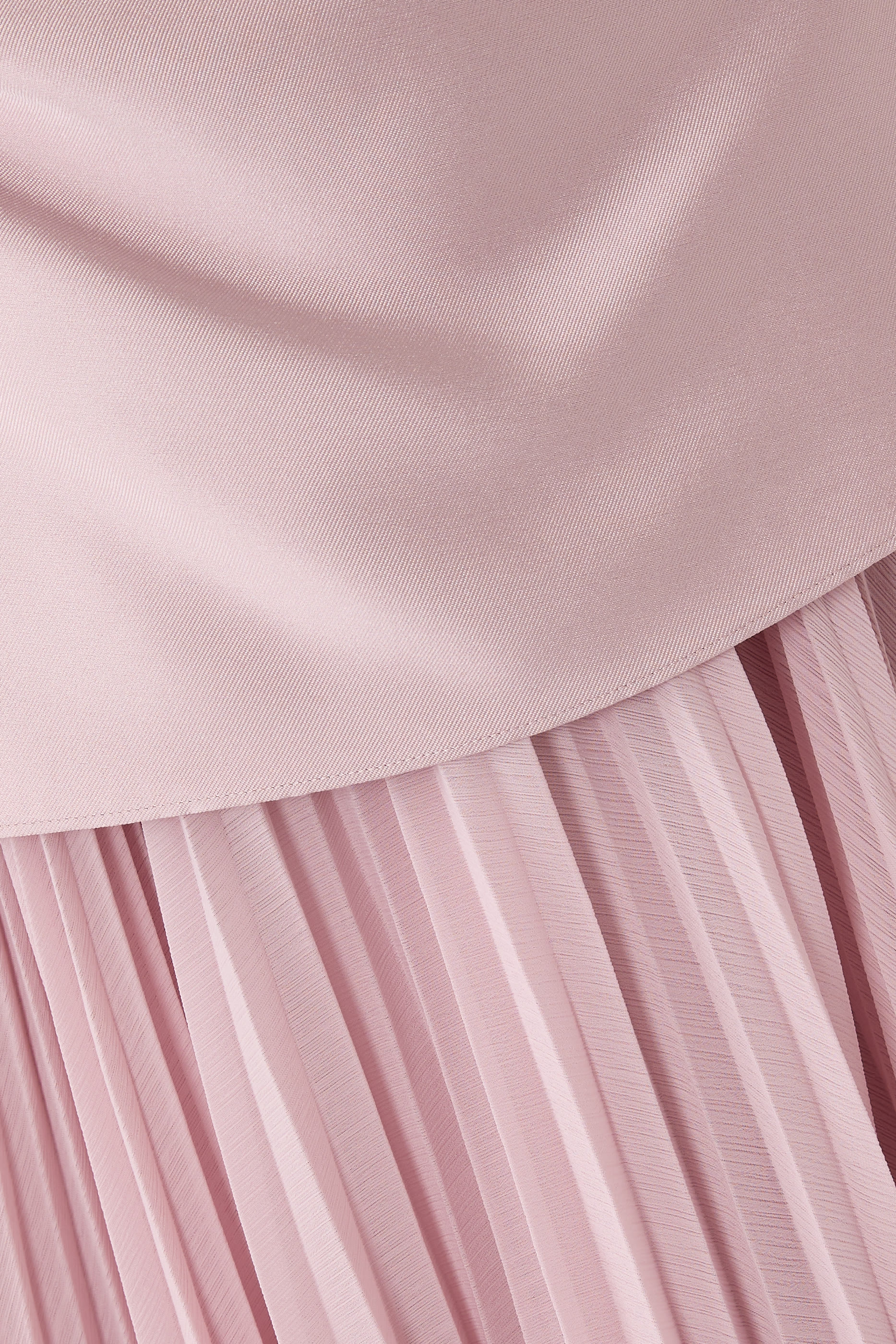 Claudette Pleated Skirt Gown