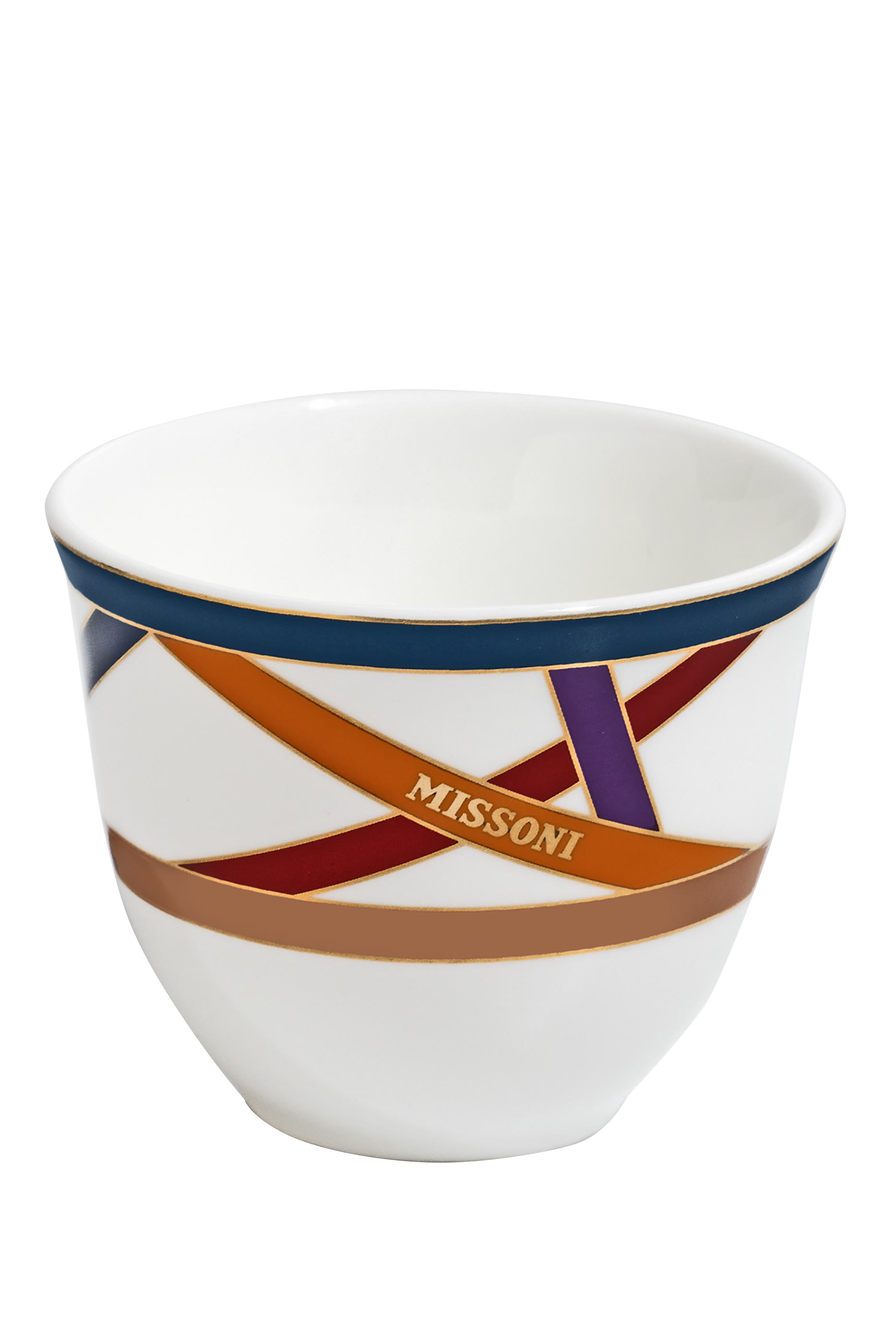 Zigzag White Espresso Set