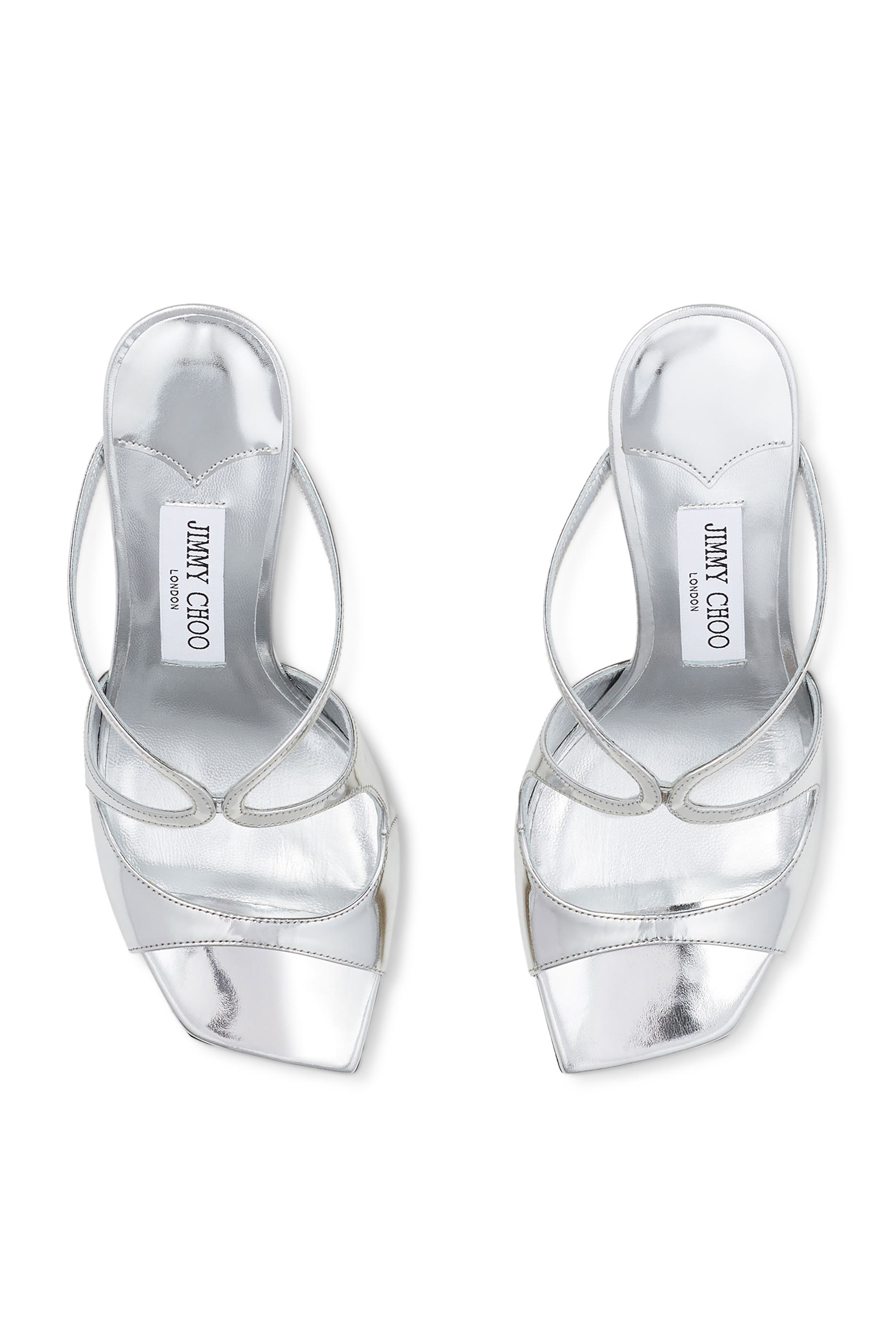 Anise 75 Metallic Leather Sandals