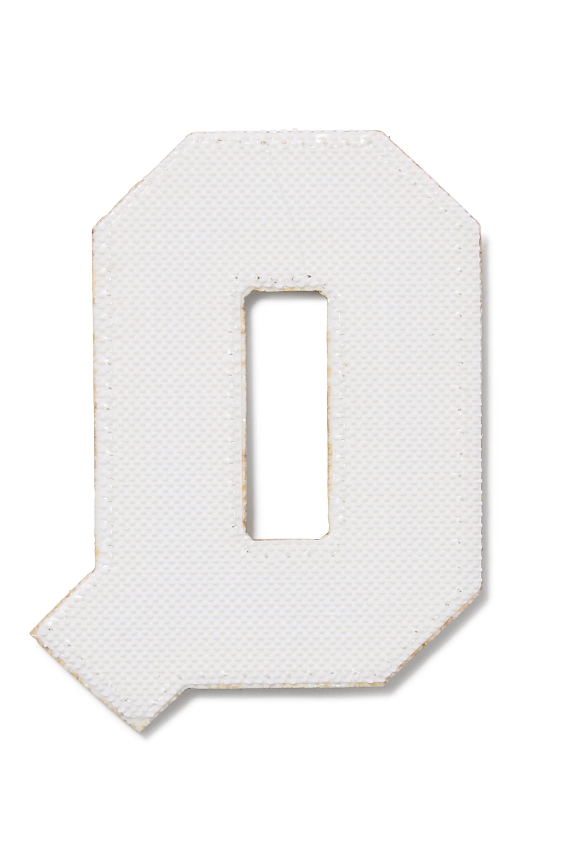 Kids Chenille Sparkle Letter 'Q' Patch