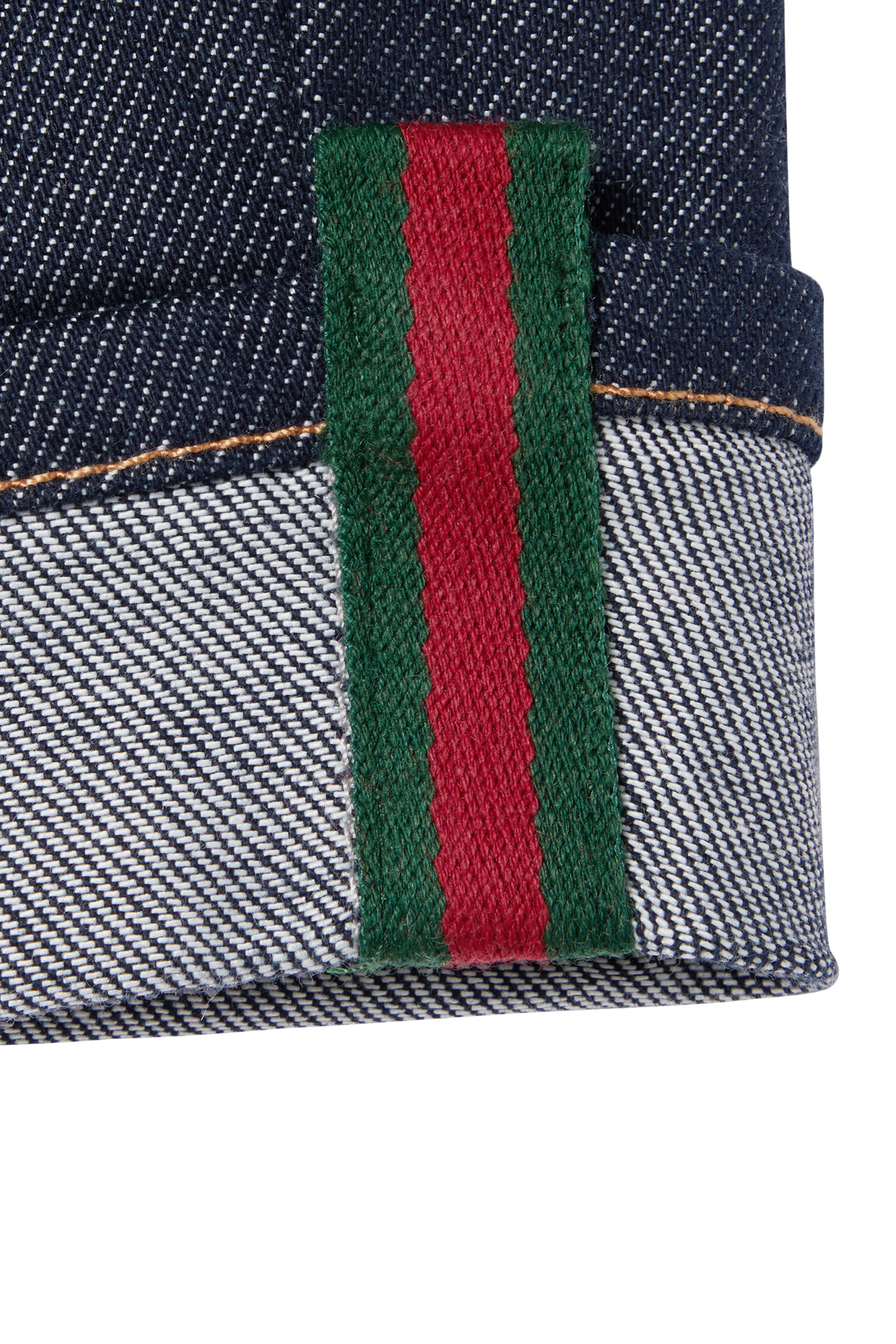 Kids Logo Web Denim Pants