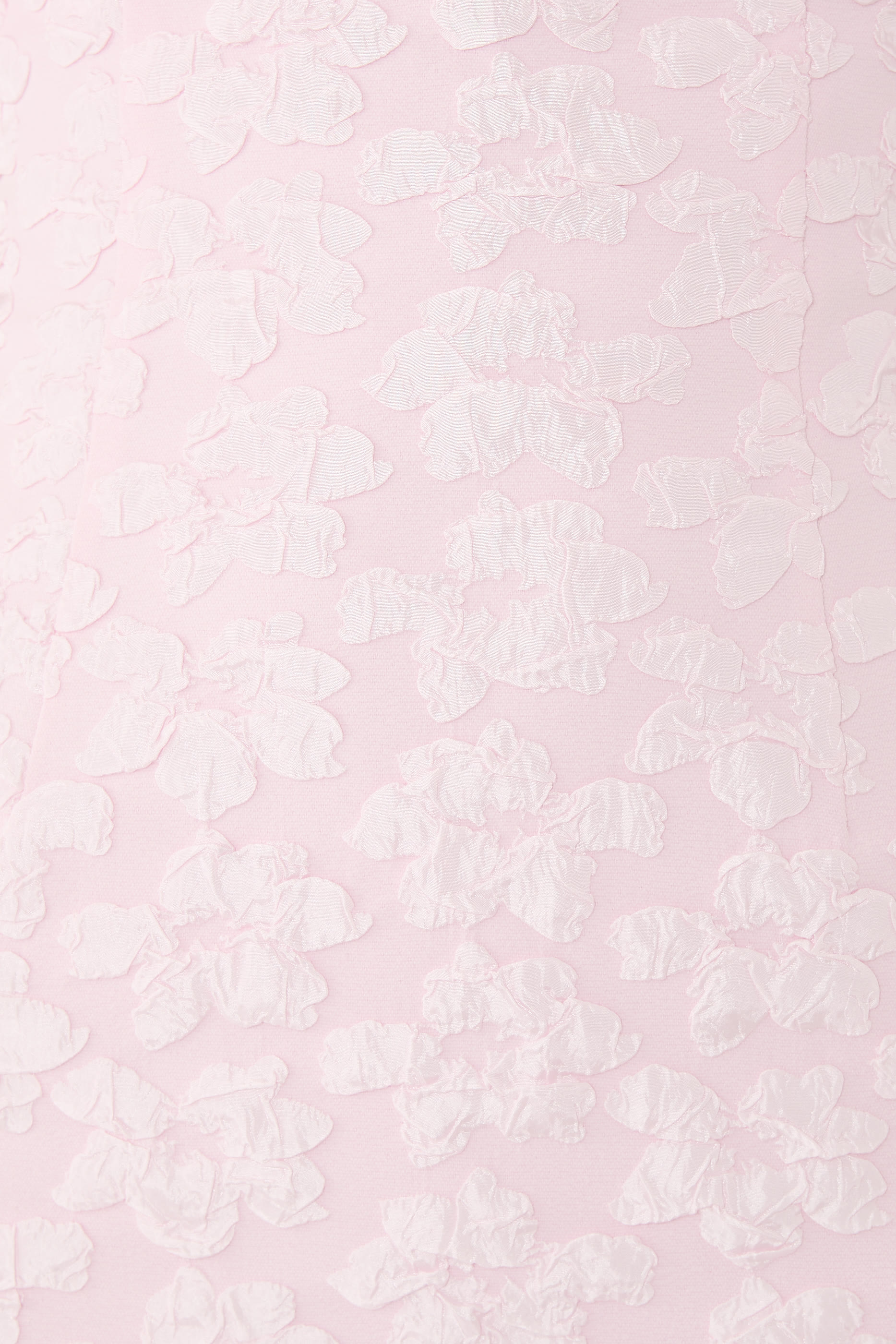 Jacquard Midi Puffy Dress