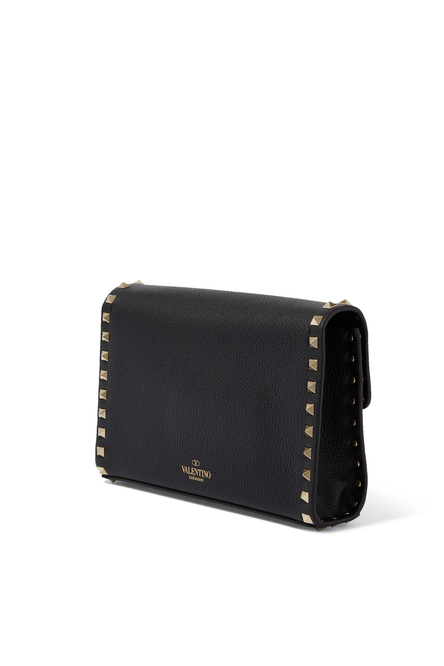 Rockstud Leather Crossbody Bag