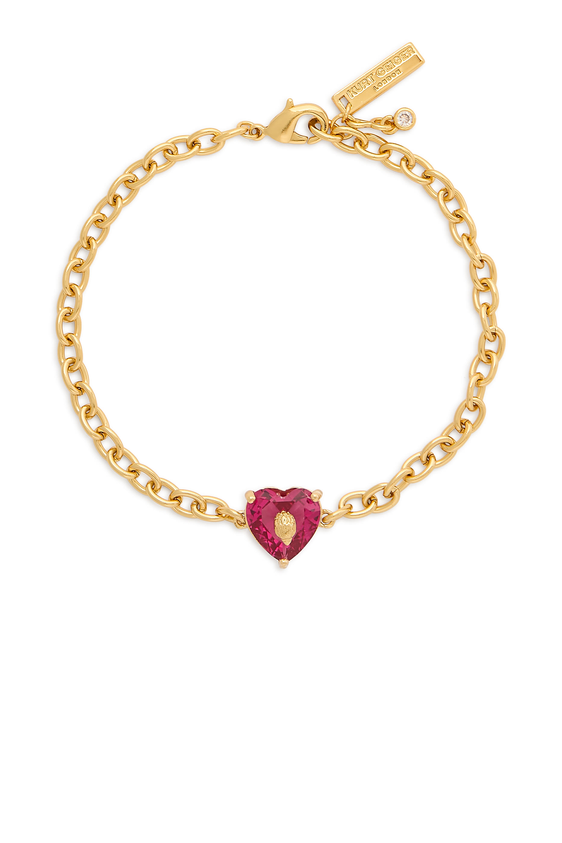 Crystal Heart Bracelet