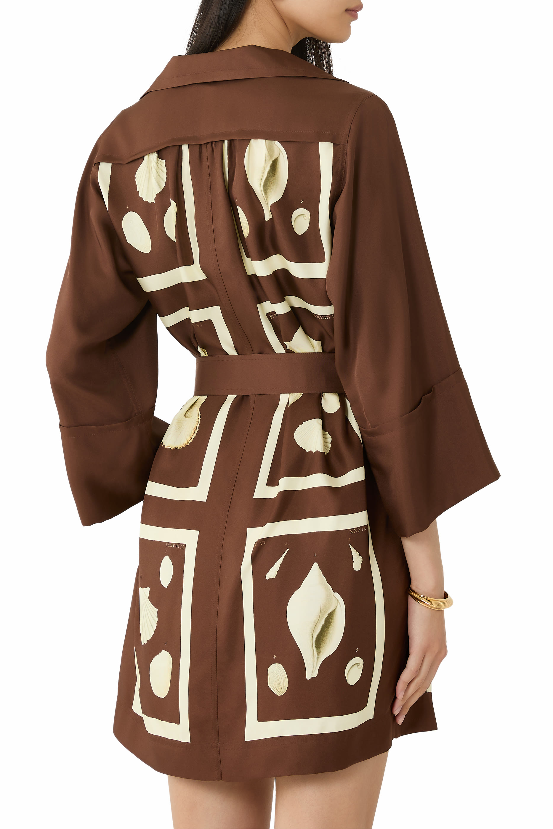 Graphic Shell Tunic Dress