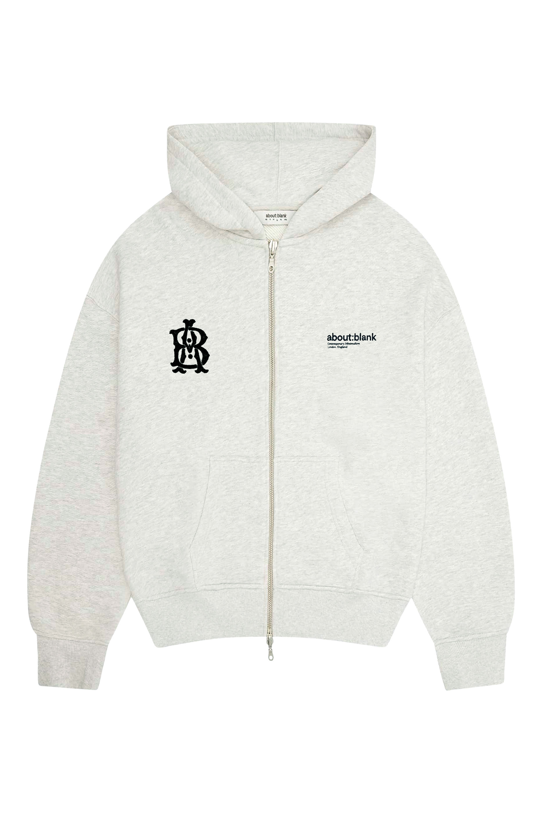 Dual Logo Zip Hoodie 