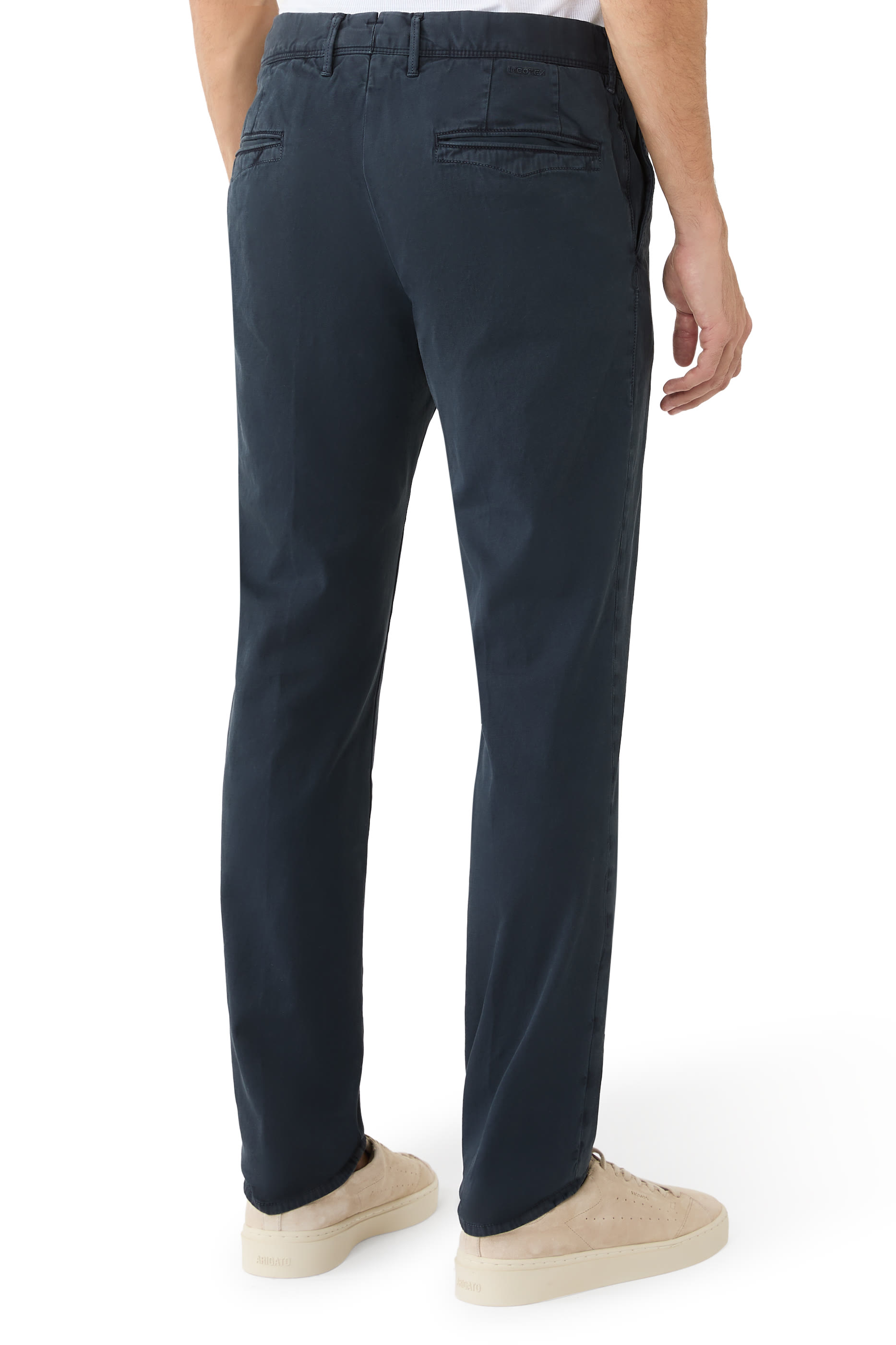 Slim-Fit Wool Trousers