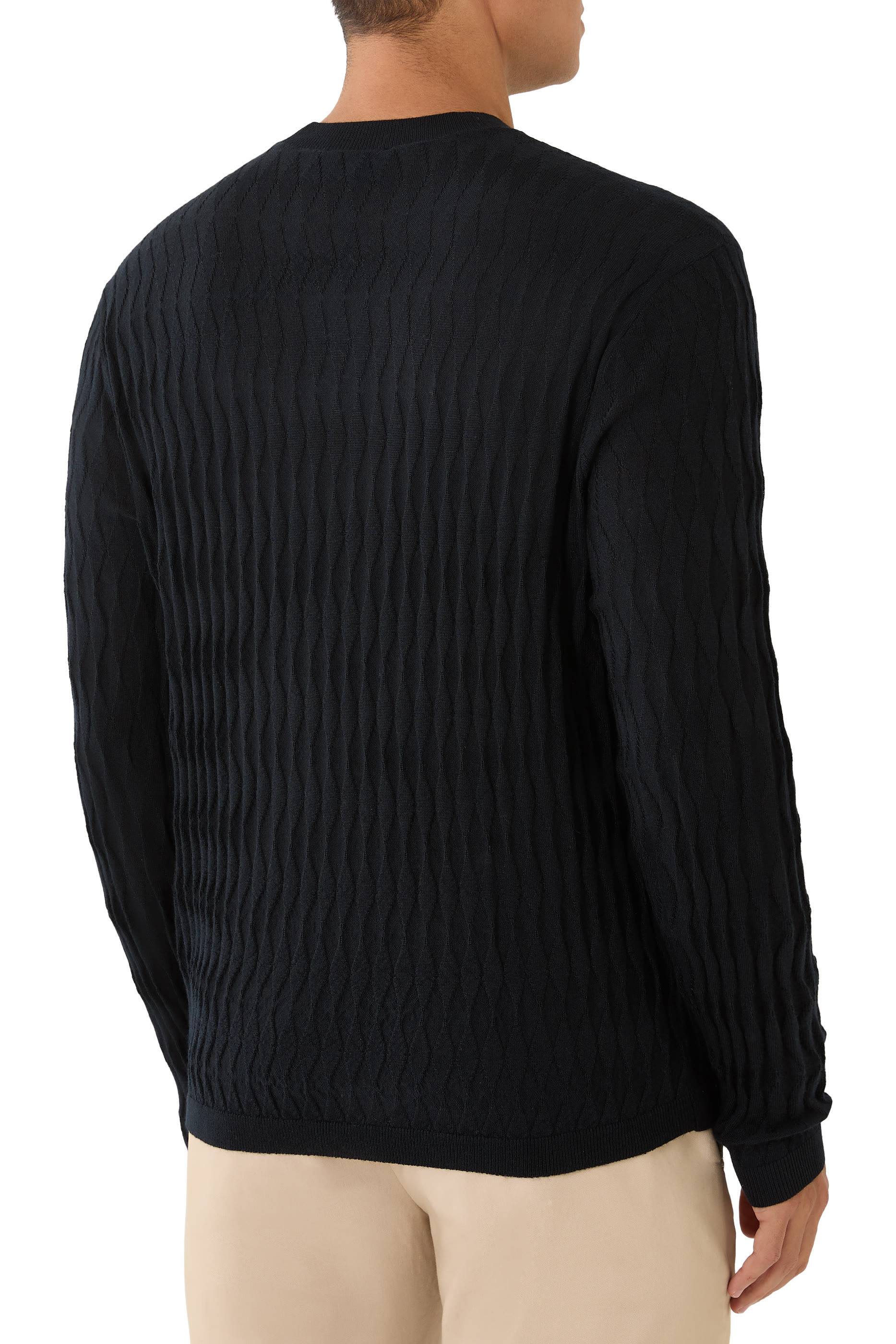 Crewneck Pure Virgin Wool Jumper