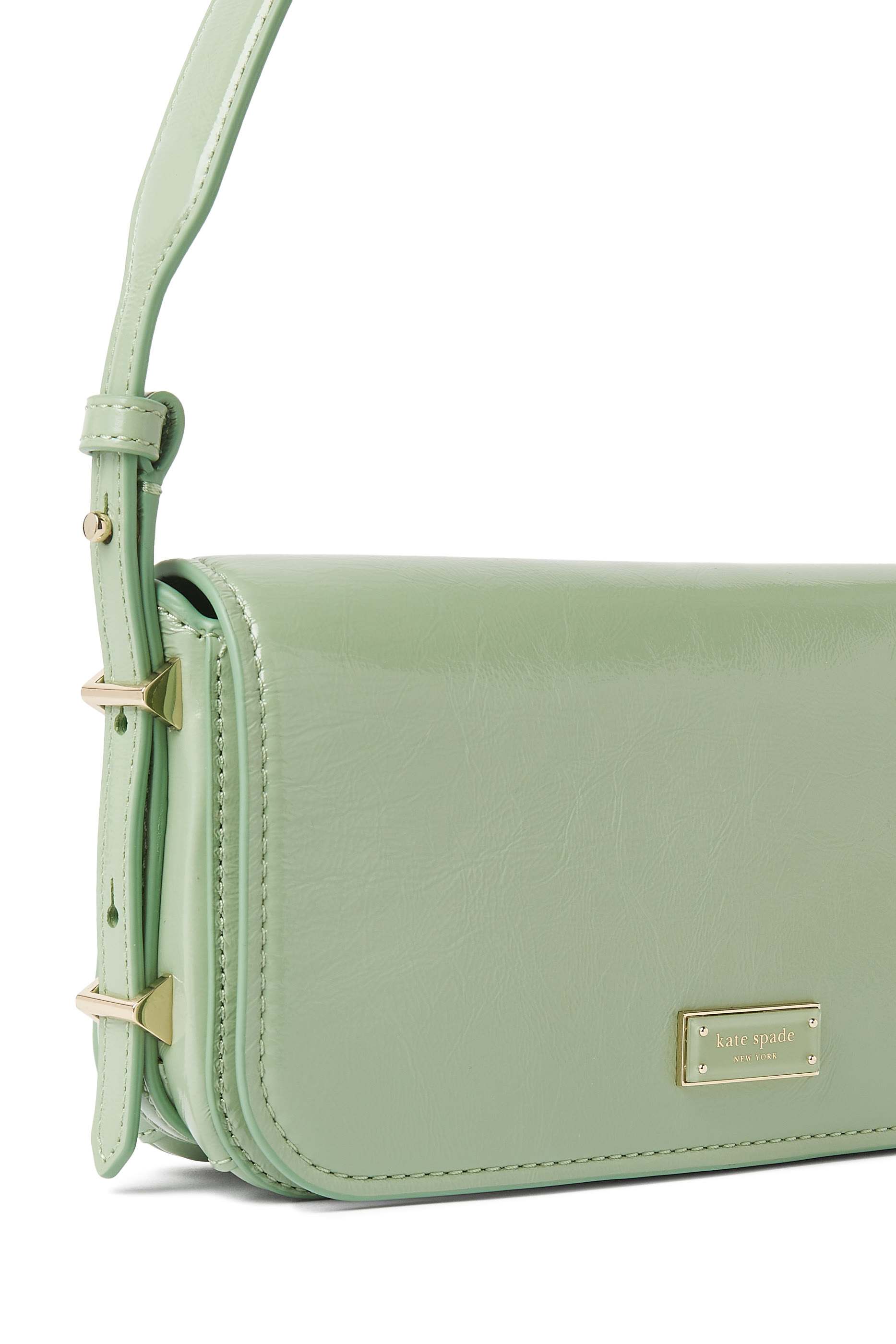 Liv Crinkle Patent Shoulder Bag