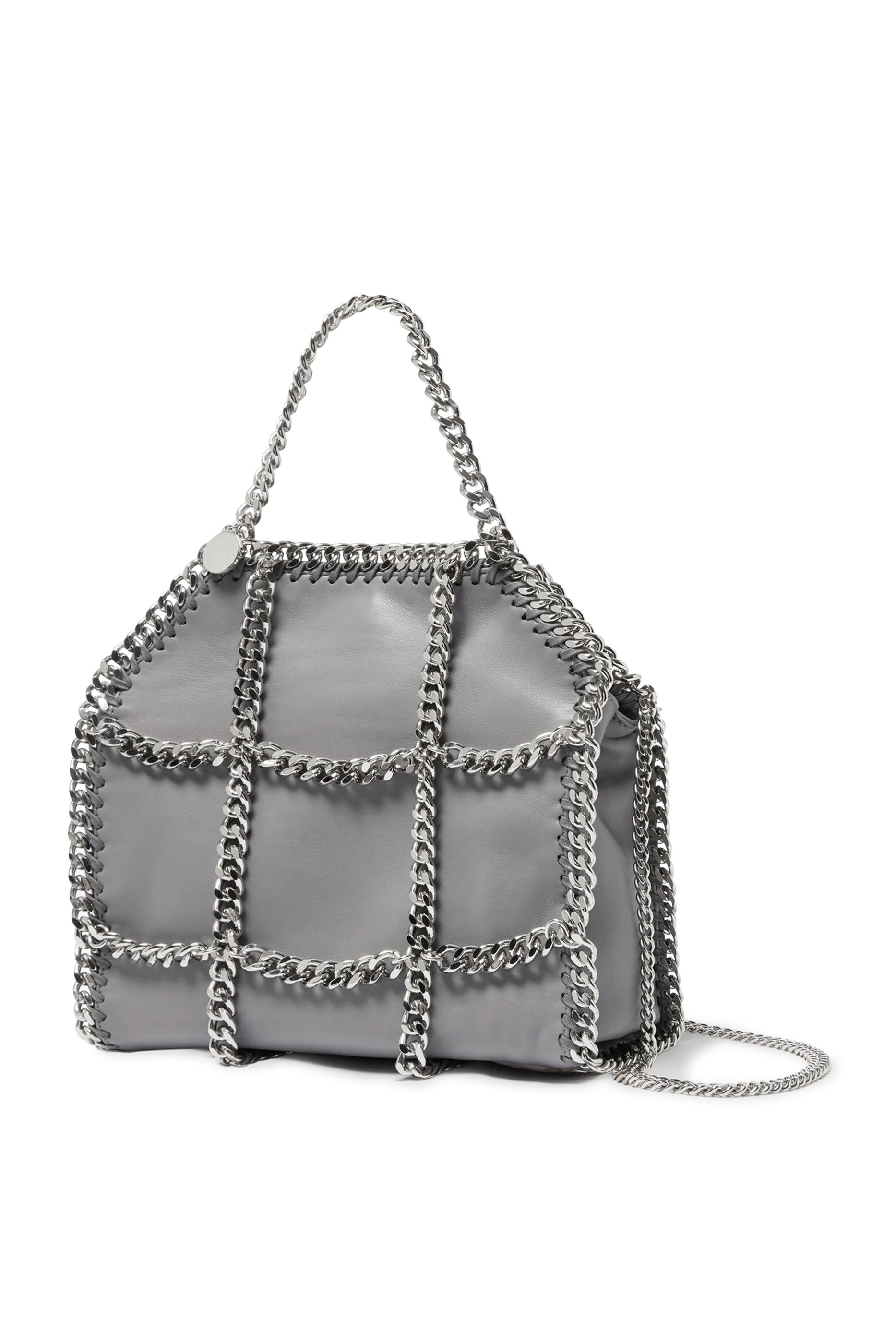 Limited-Edition Falabella Chain Cage Mini Tote Bag