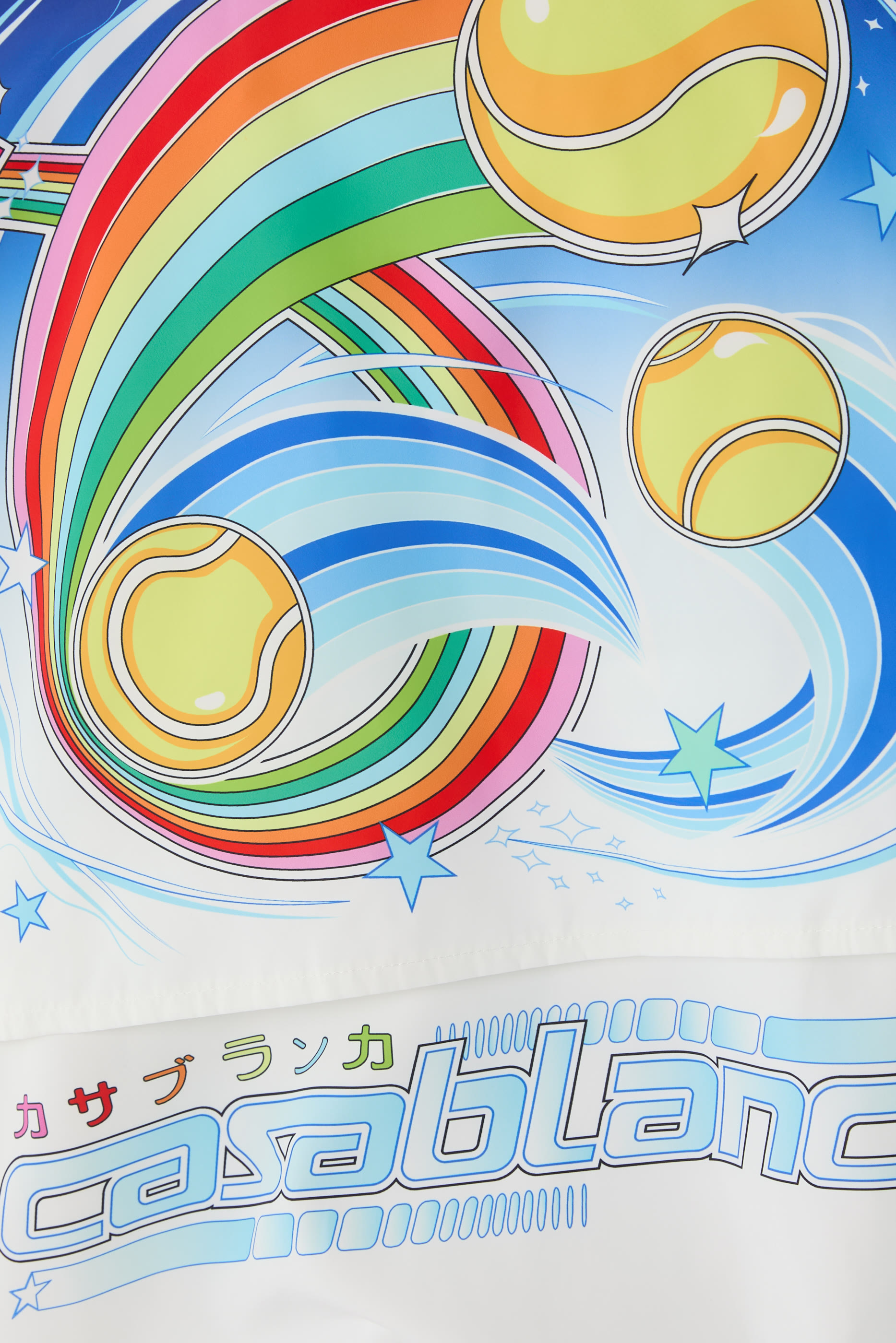 Printed Poly Taffeta Jacket 