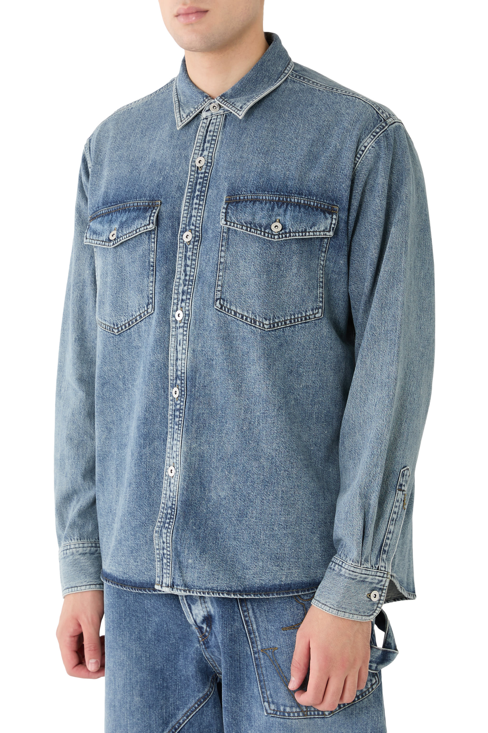 Oversized Denim Shirt