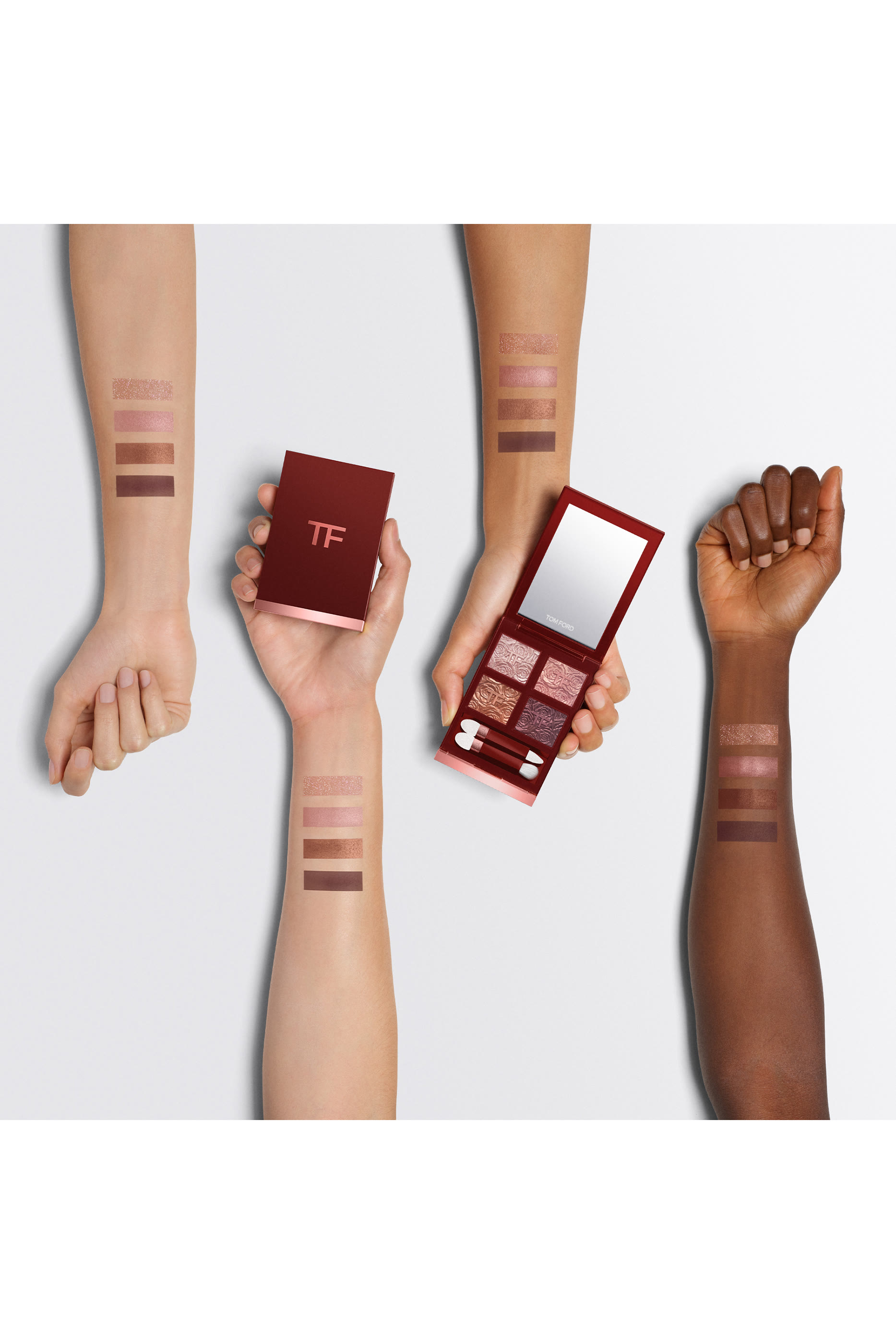 Rose Exposed Eye Color Quad Eyeshadow Palette