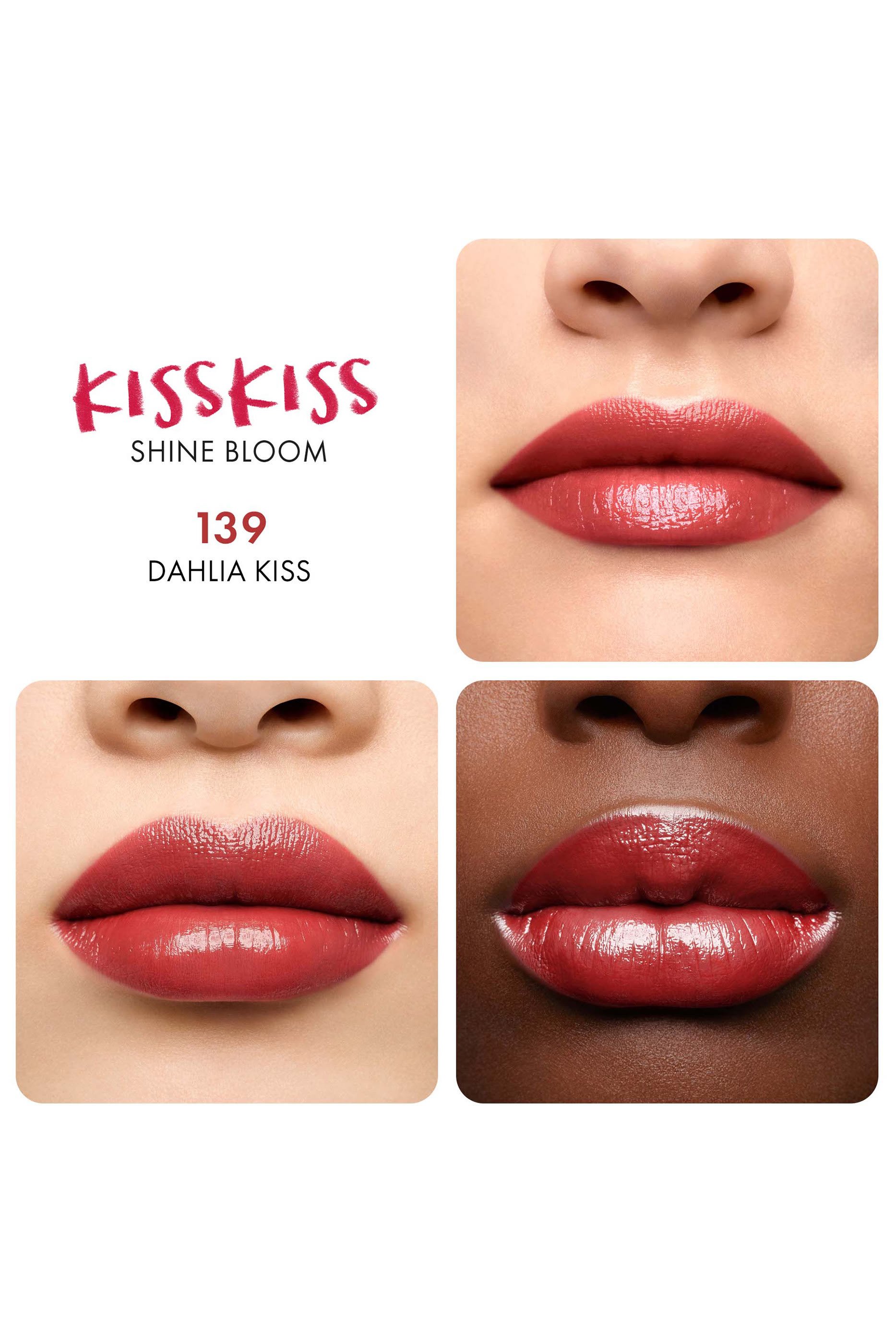KissKiss Shine Bloom Lipstick, 3.2g