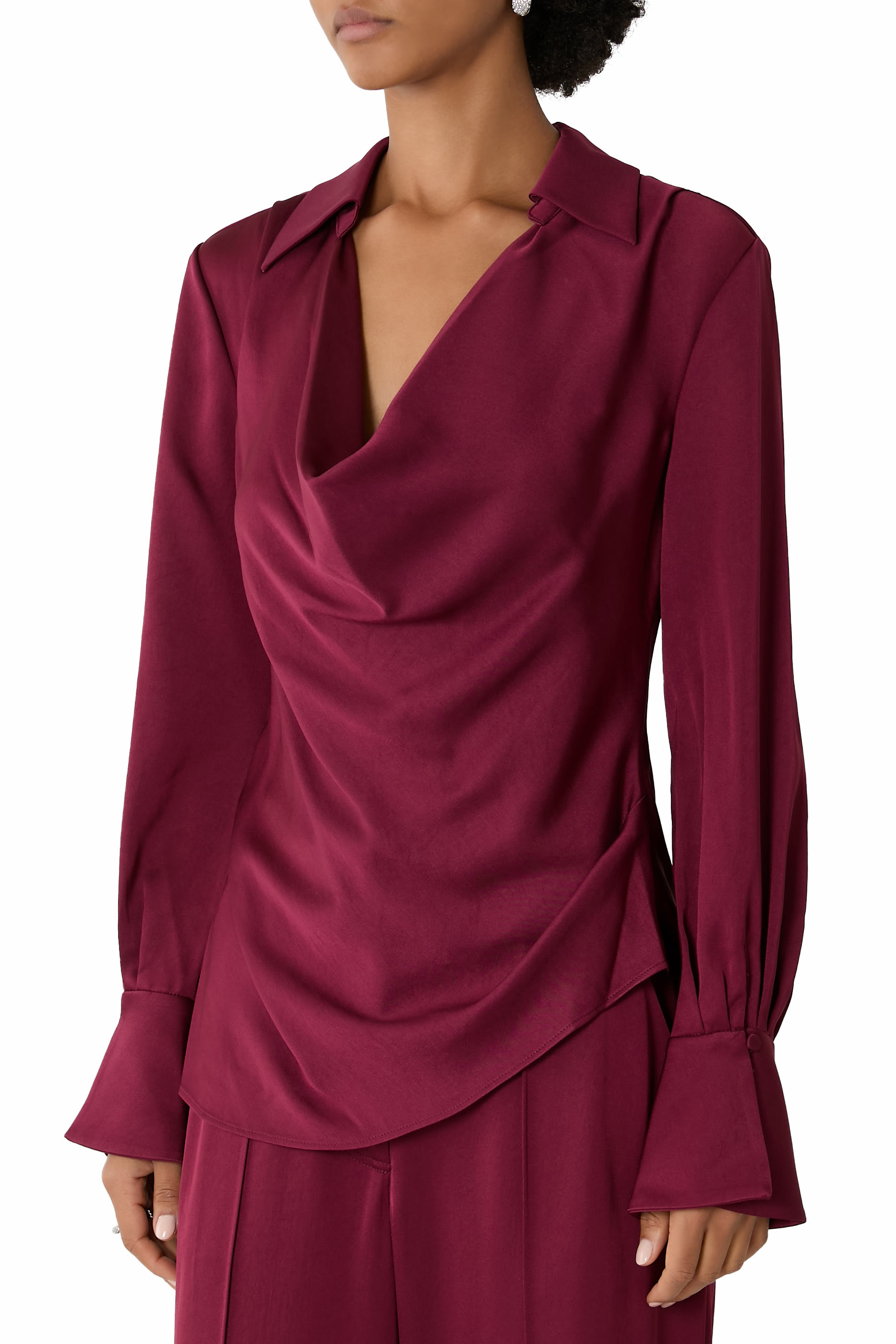 Symone Satin Top