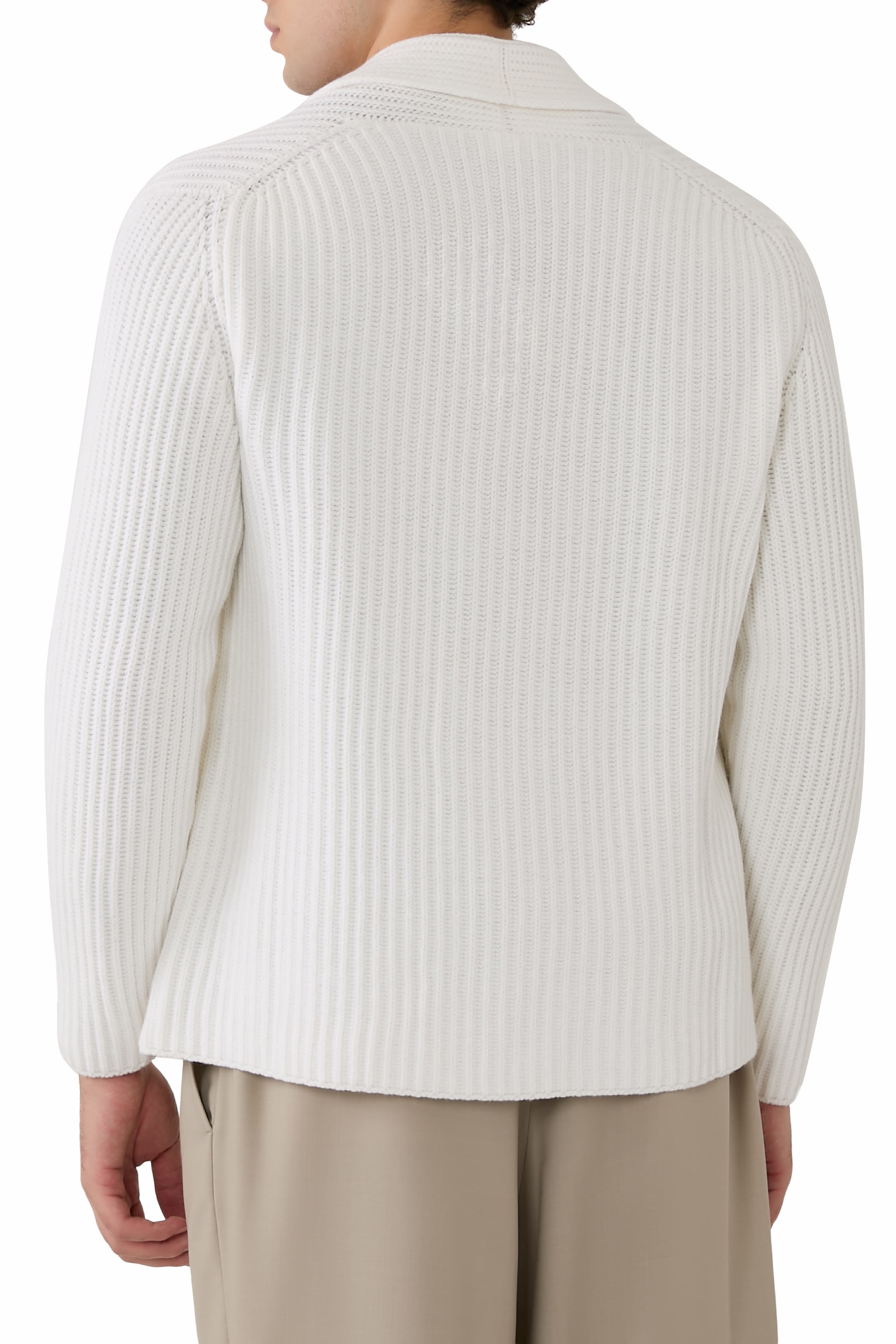 Double Breasted Knit Jacket