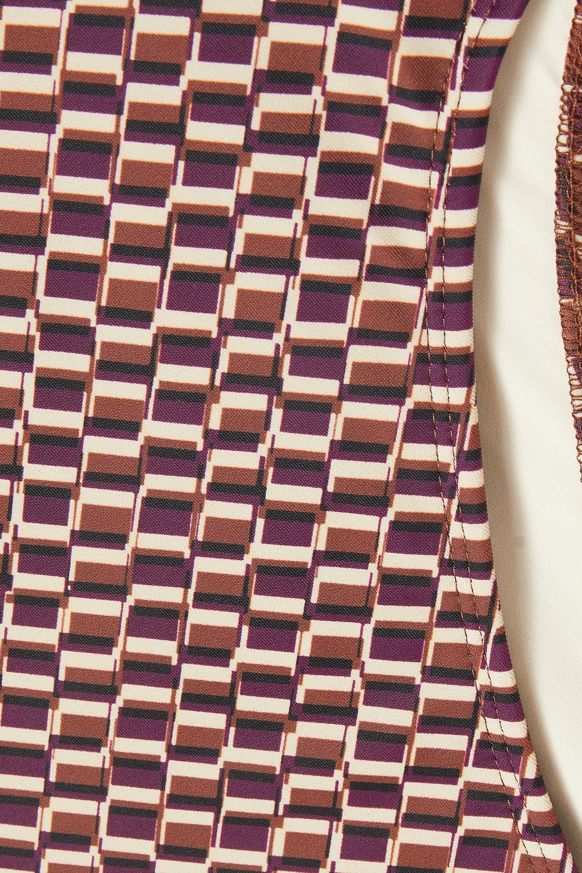 Cannes Printed One Piece Swimsuit 