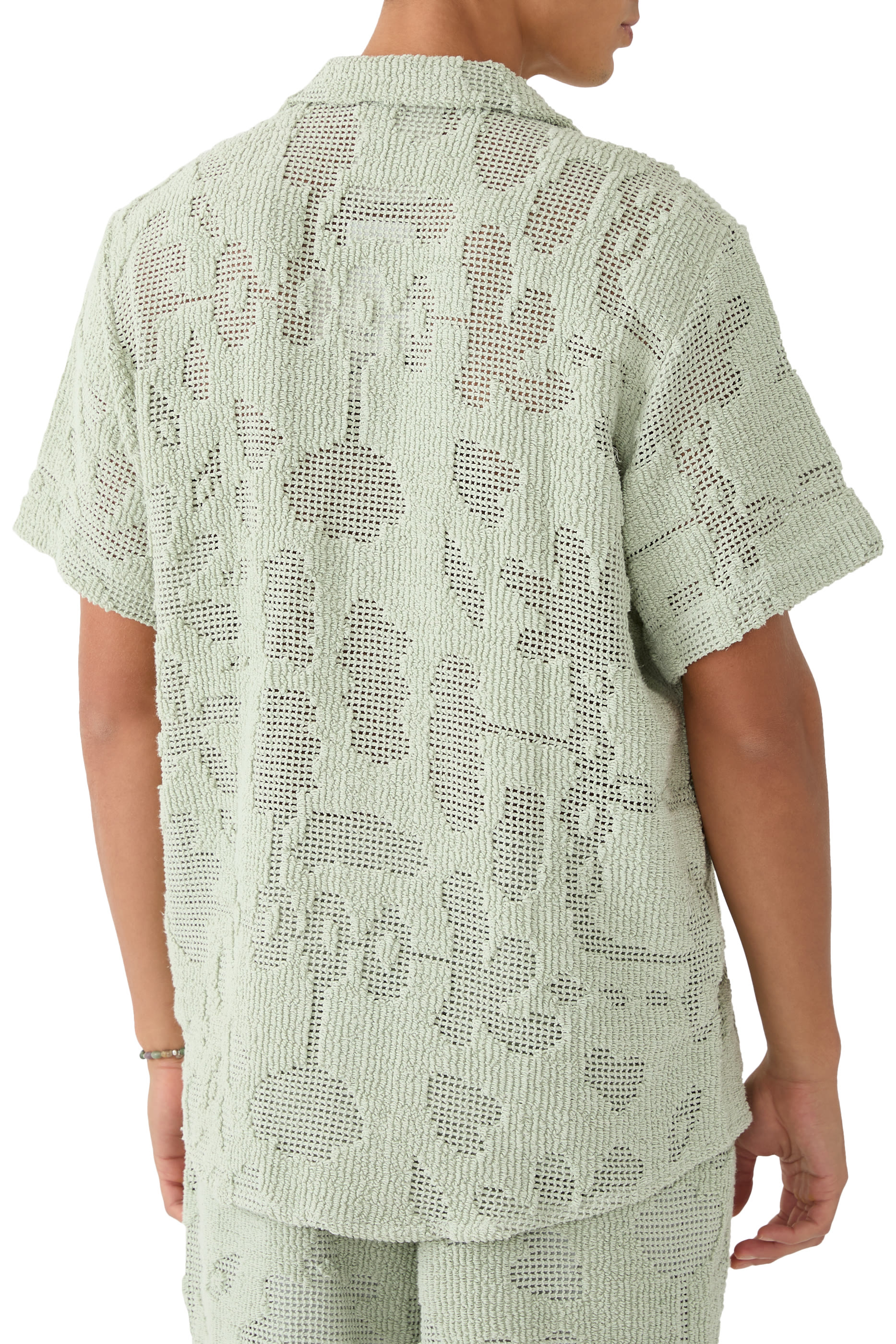 Galbanum Cuba Crochet Shirt