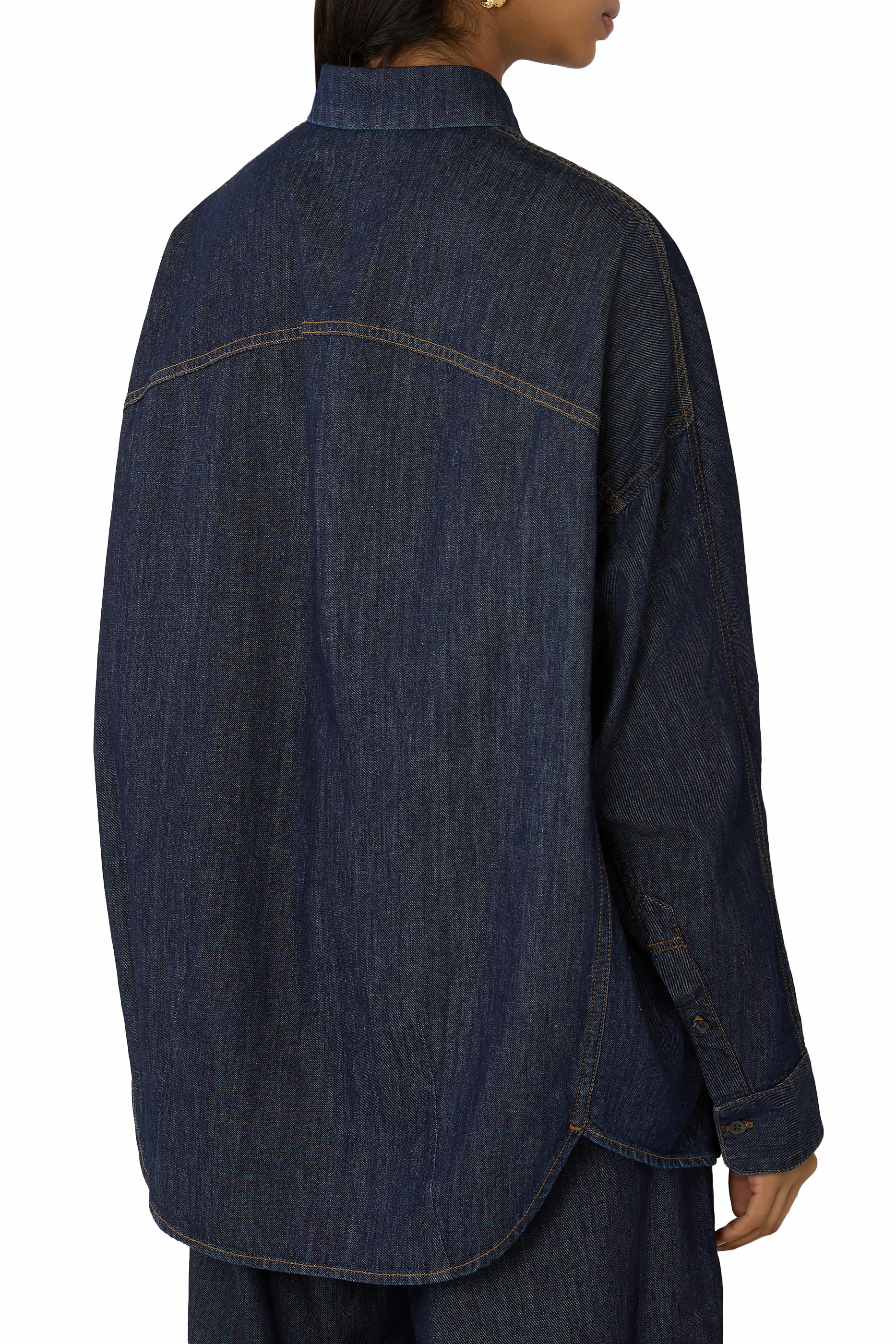  Long Sleeve Denim Shirt 
